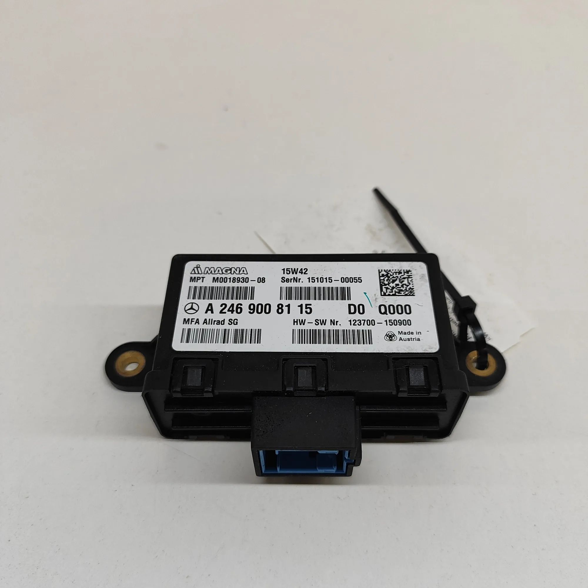 Mercedes-Benz GLA (X156) Transfer Case Control Unit Transfer Case Control Unit — MERCEDES BENZ GLA ...