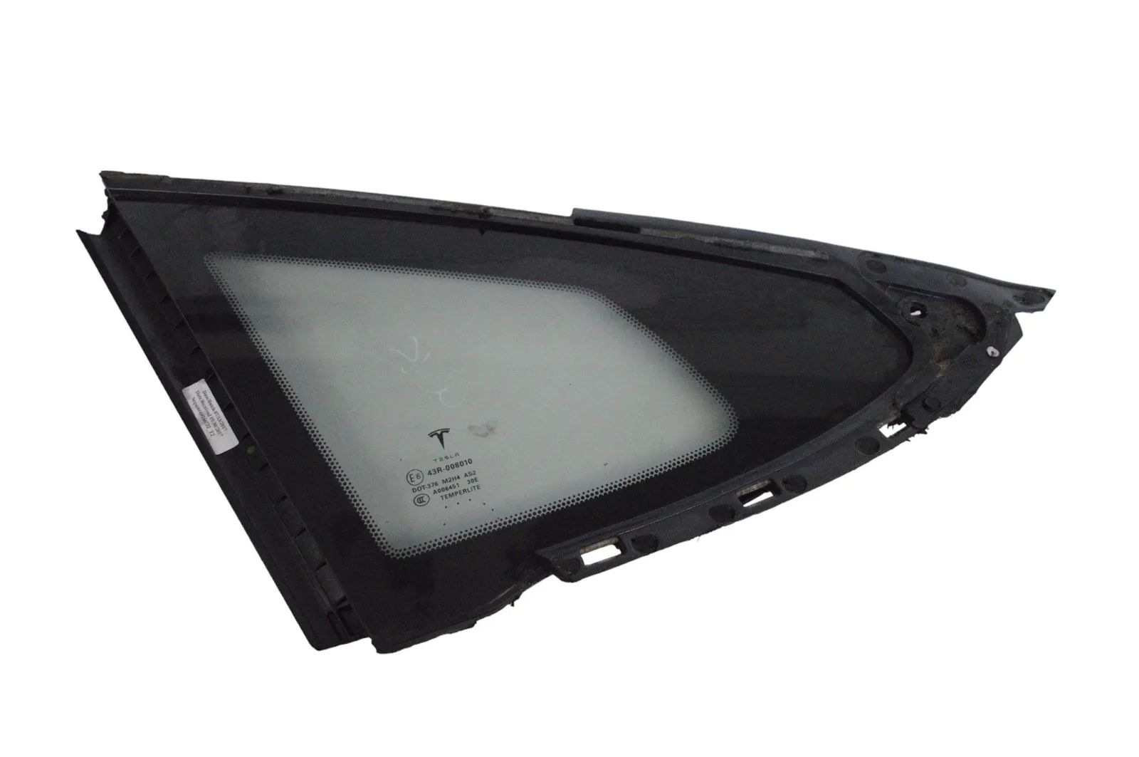Tesla Model S Rear Left Quarter Window