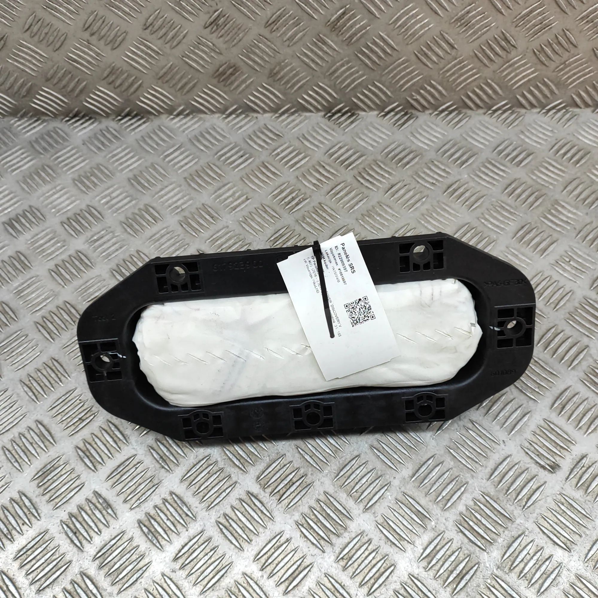 Land Rover Discovery Dashboard Safety Bag SRS Dashboard Safety Bag SRS — LAND ROVER DISCOVERY...