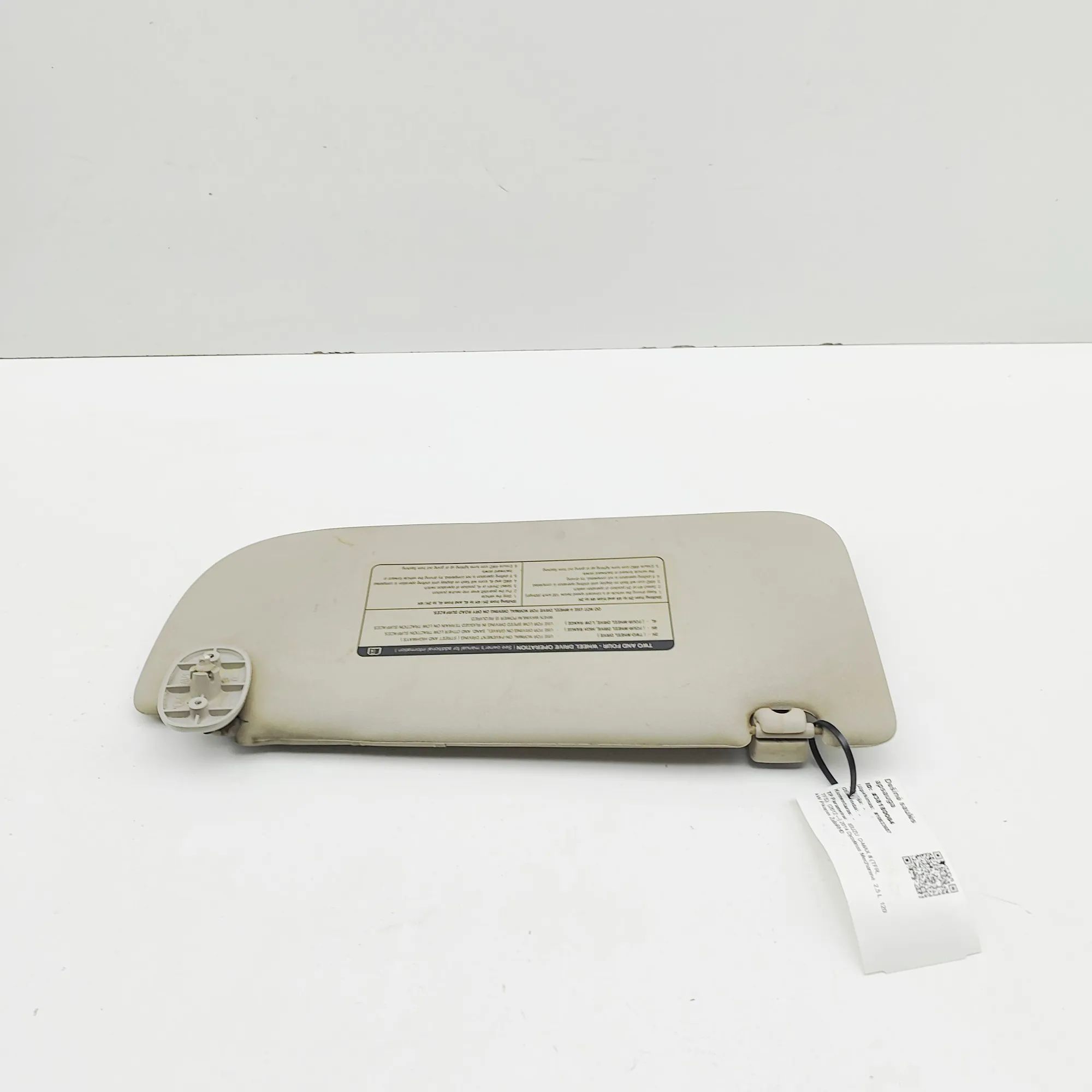 Isuzu D-Max Sun visor — right Sun visor — right — ISUZU D-MAX (II TFR, TFS) (...