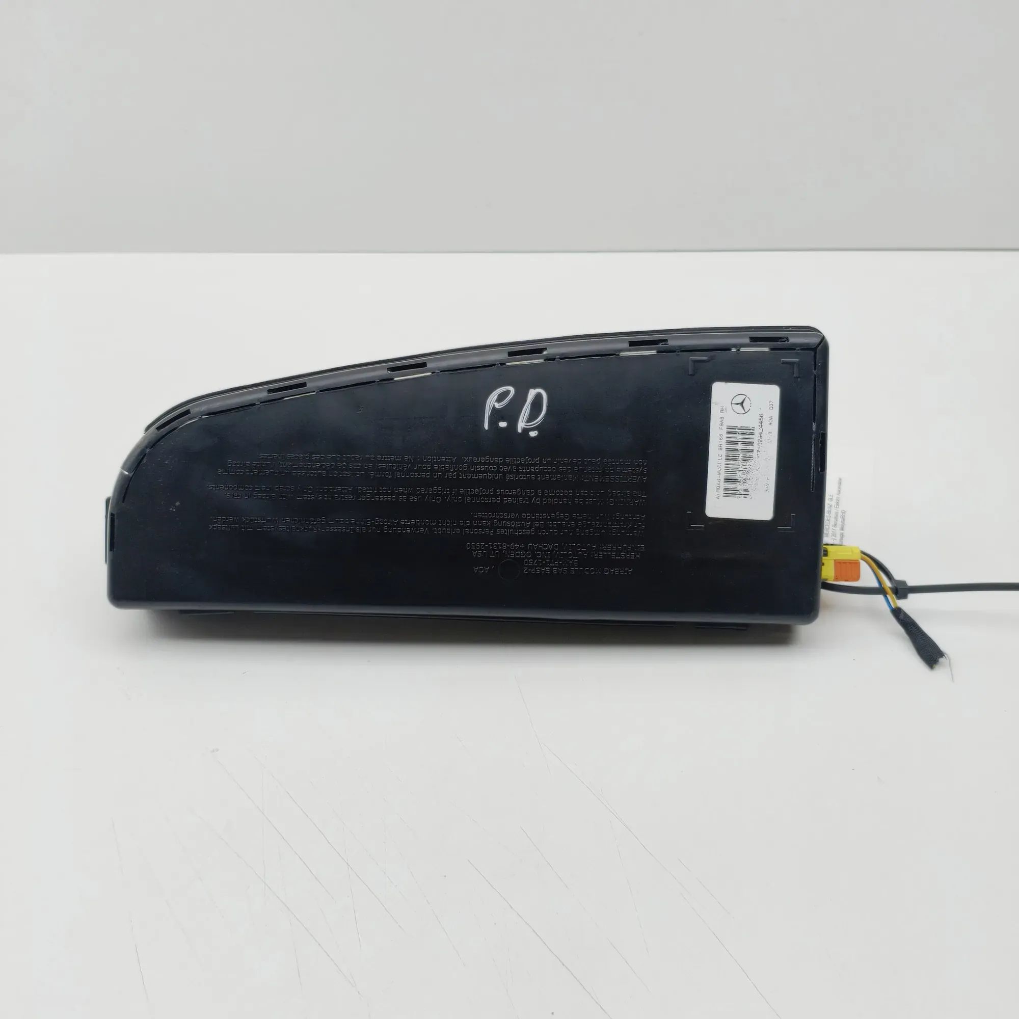 Mercedes-Benz ML / GLE (W166) Seat airbag (SRS) — front right Seat airbag (SRS) — front right — MERCEDES BENZ...