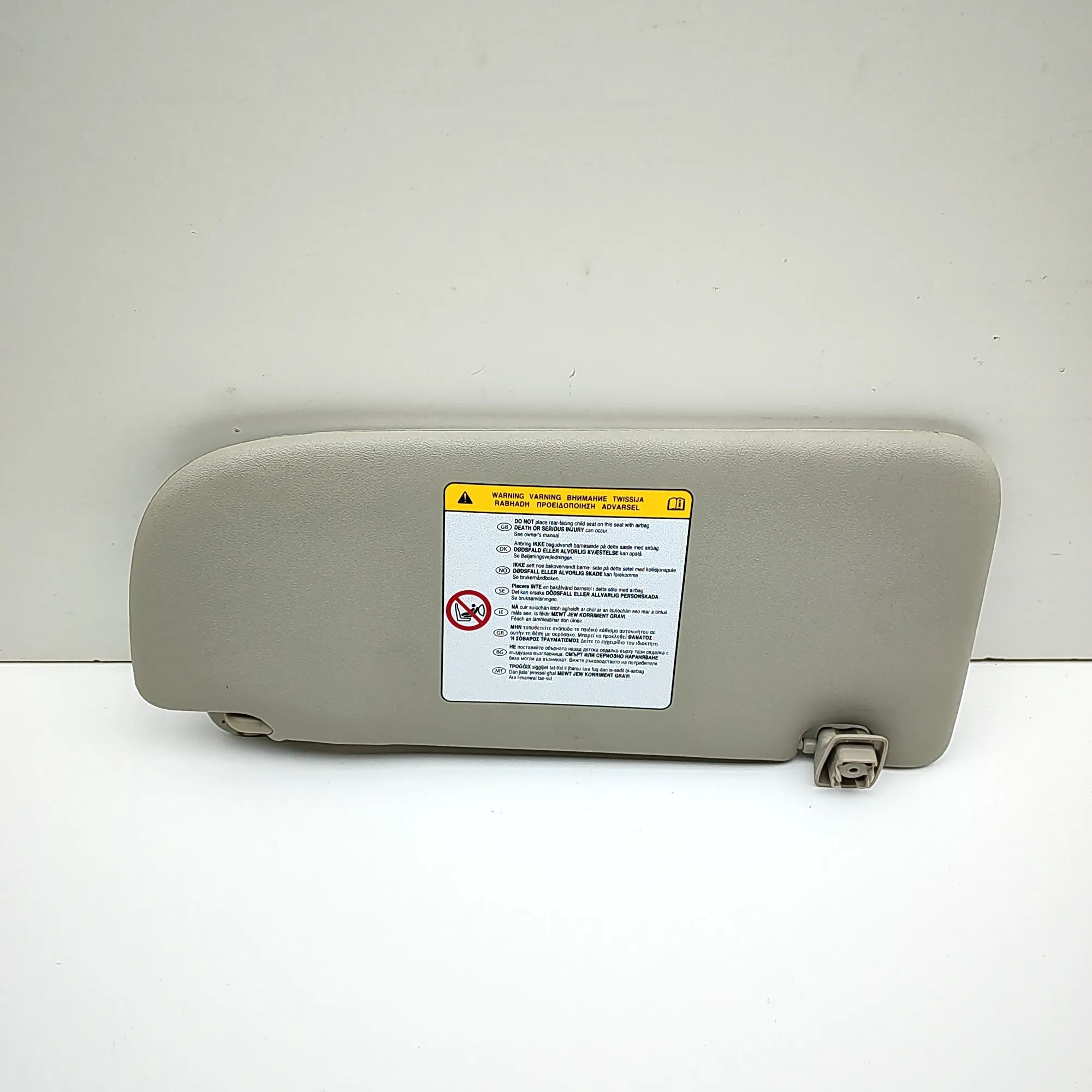 Isuzu D-Max Sun visor — right Sun visor — right — ISUZU D-MAX (II TFR, TFS) (...