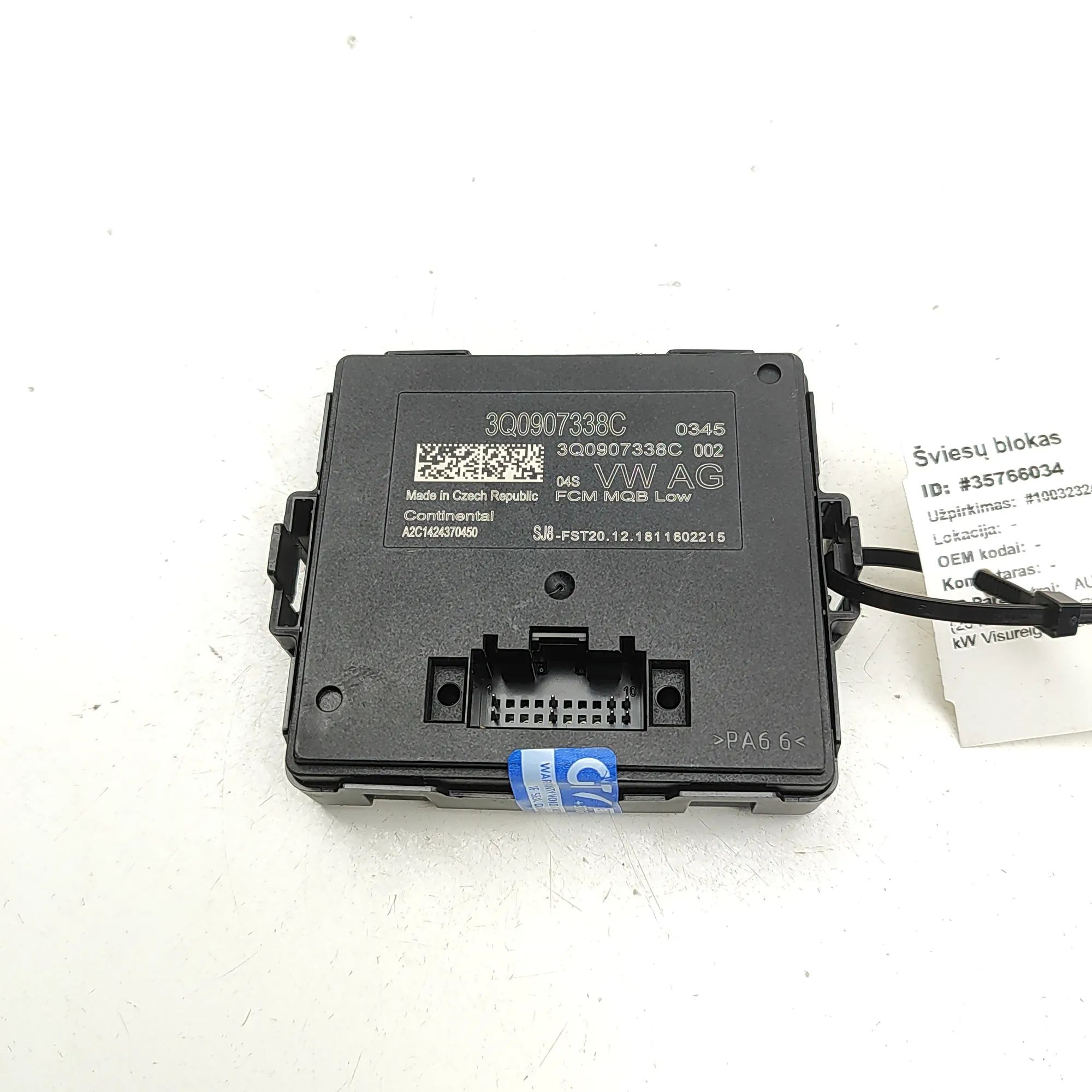 Audi Q3 (F3) Блок управления фар Headlight control unit — AUDI Q3 (F3) (2018-......