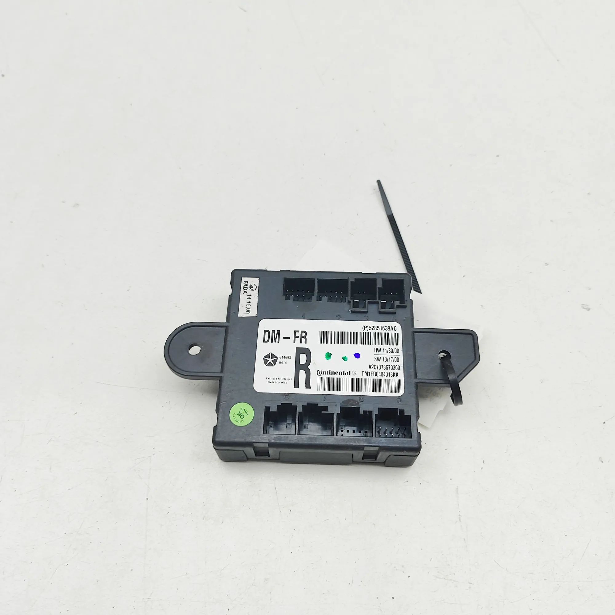 Maserati Ghibli Door control unit — front right Door control unit — front right — MASERATI GHIB...