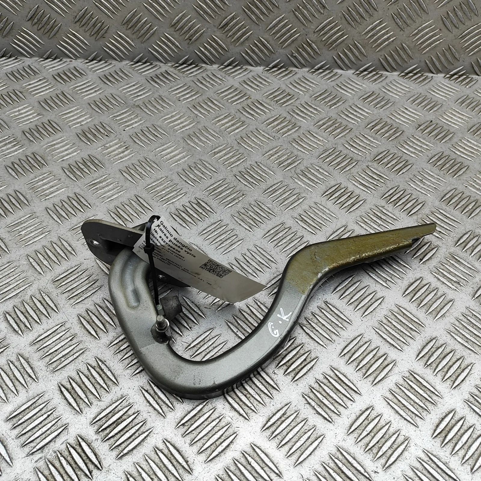 Maserati Biturbo (2, 4, Spyder, Karif) Left Side Bootlid Hinge Left Side Bootlid Hinge — MASERATI 425 (1987-19...