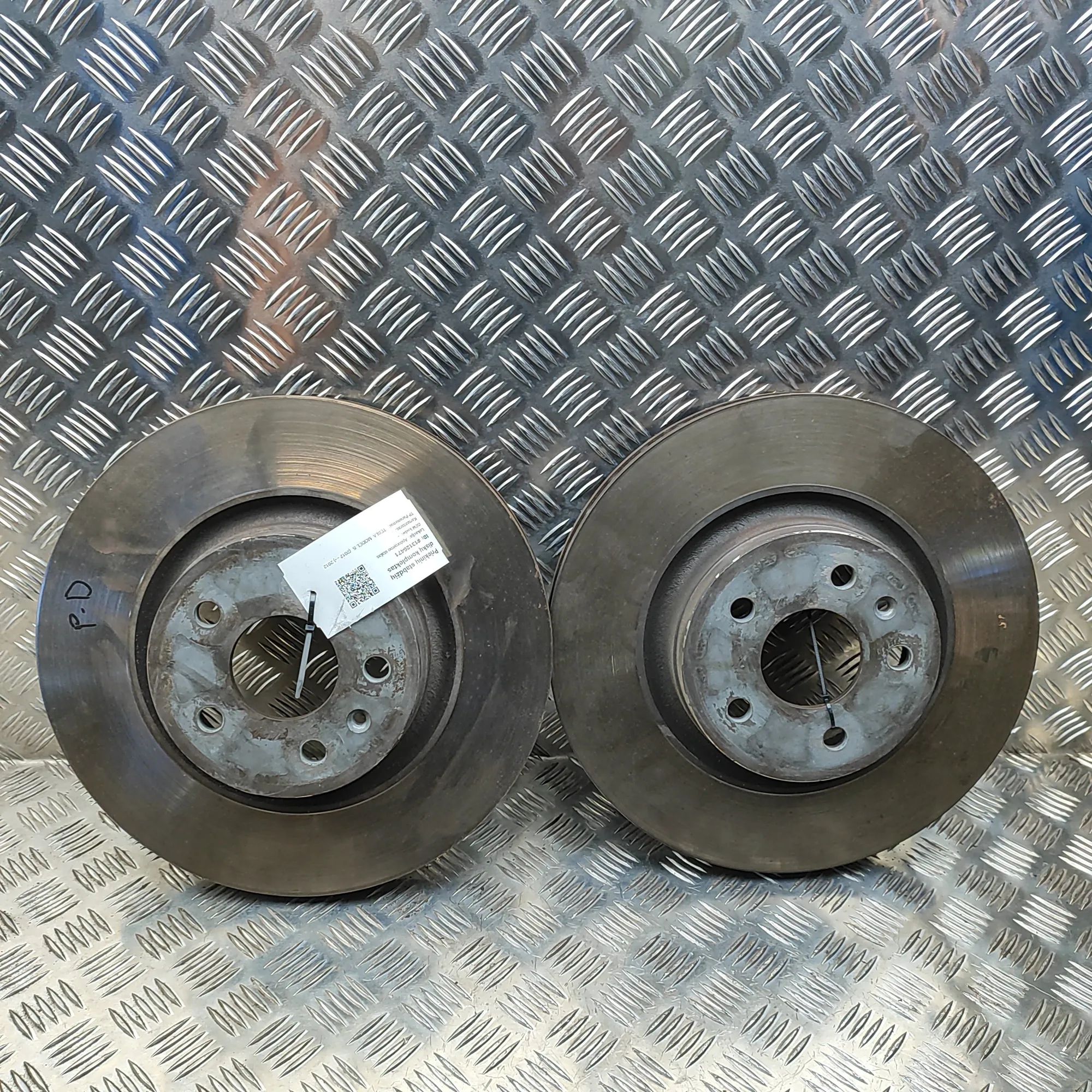 Tesla Model S Front Brake Disc Kit