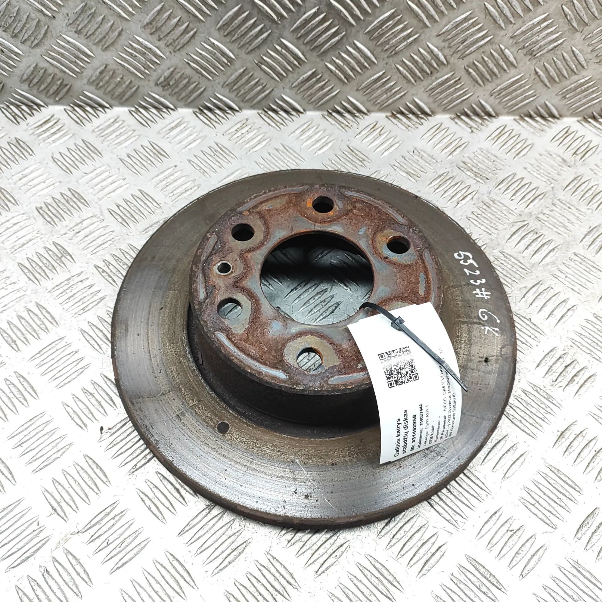 Iveco Daily Rear Left Brake Disc Rear Left Brake Disc — IVECO DAILY (VI Box) (20...