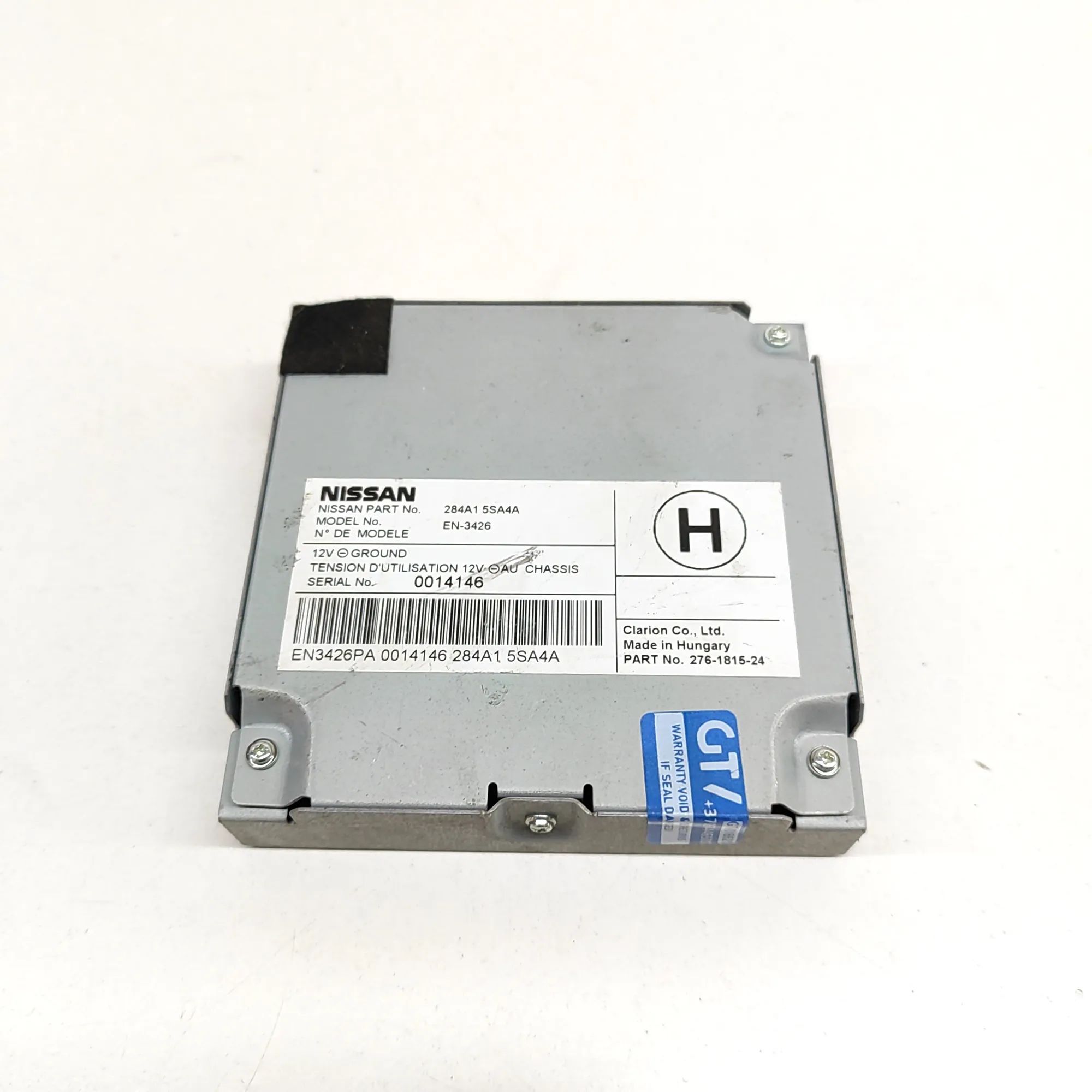 Nissan Leaf Camera control unit Camera control unit — NISSAN LEAF (ZE1) (2017-....