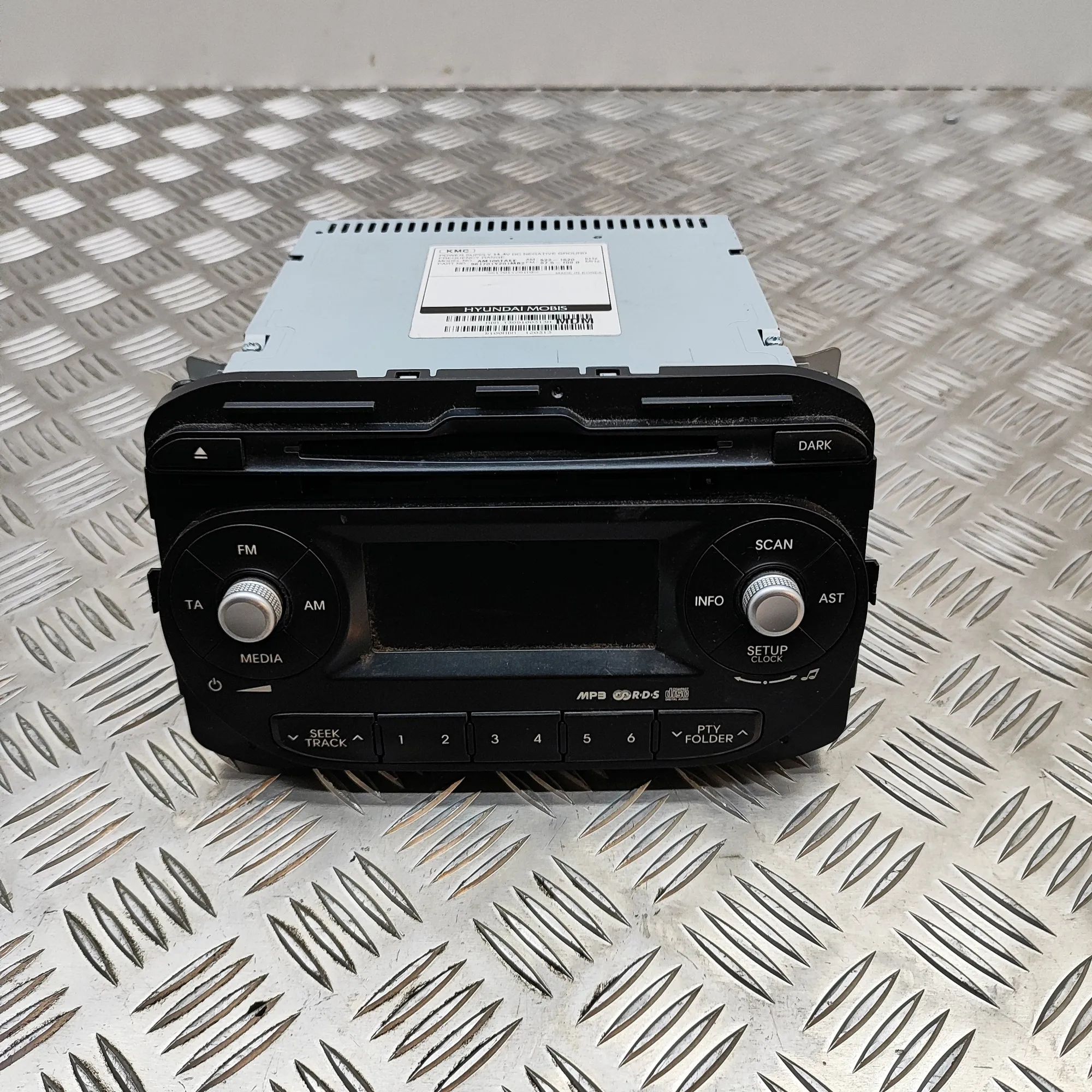 Kia Picanto (TA) Radio/CD head unit Radio/CD head unit — KIA PICANTO (TA) (2011-201...