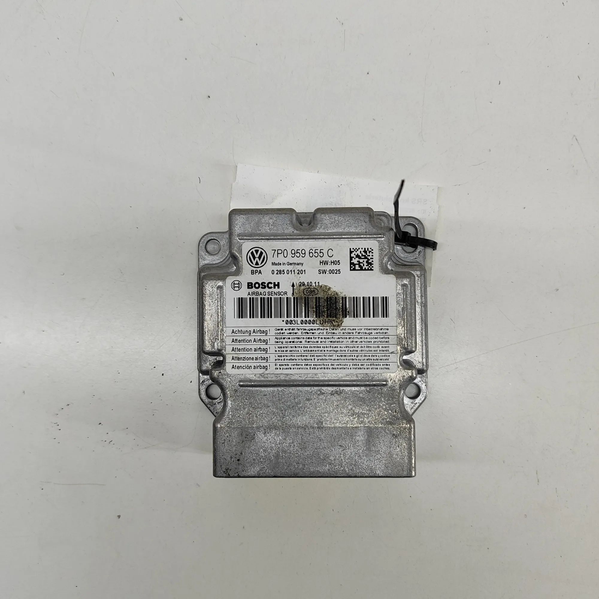 Porsche Cayenne SRS Control Unit SRS Control Unit — PORSCHE CAYENNE (92A) (2010-...