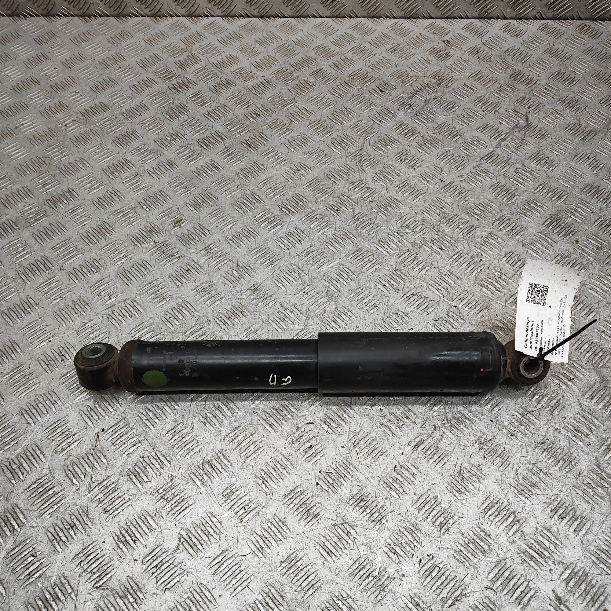 Opel Movano (C) Shock absorber — rear right Shock absorber — rear right — OPEL MOVANO (C Va...