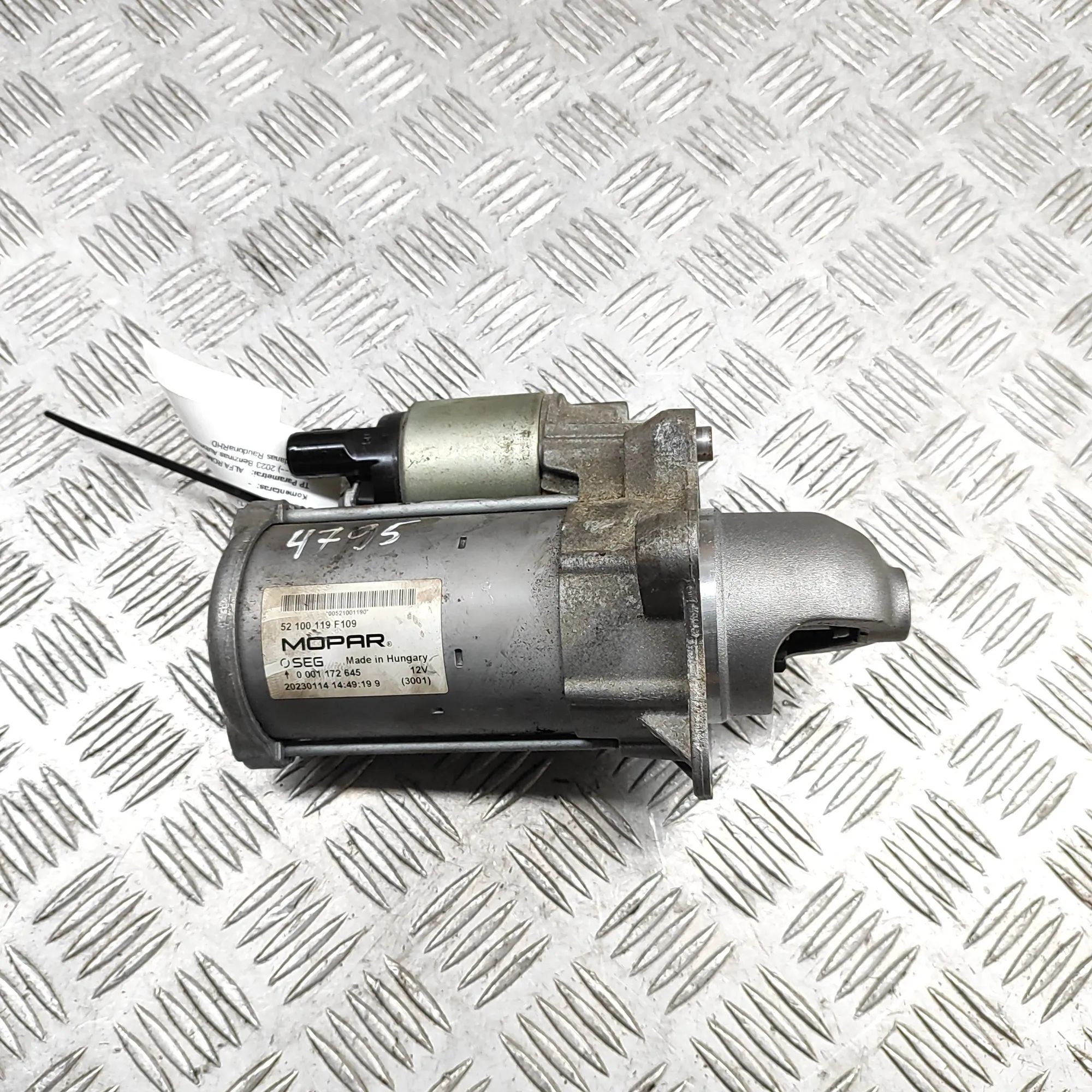 Alfa-Romeo Giulia (952) Starter Motor Starter motor — ALFA ROMEO GIULIA (952_) (2015-...