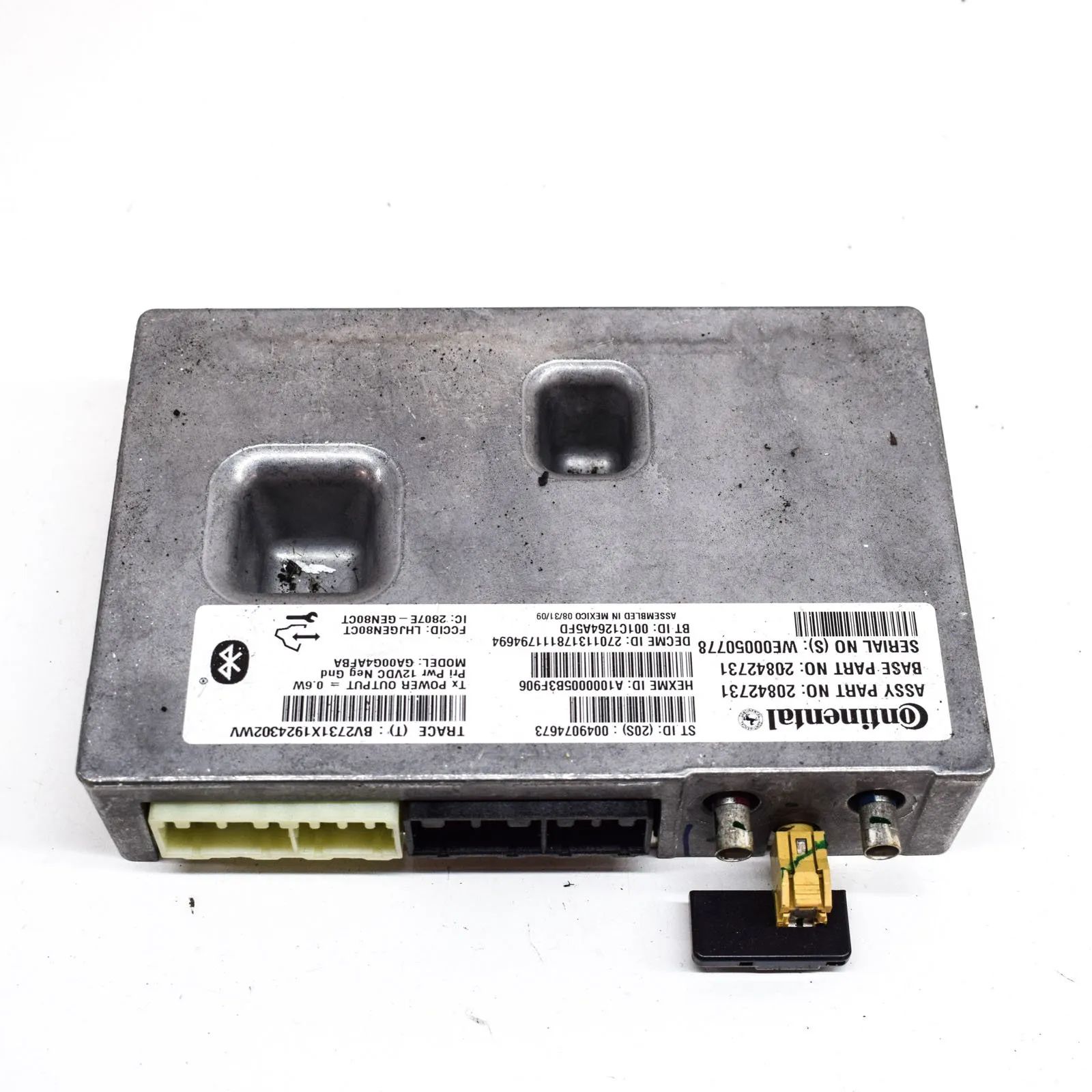 Chevrolet Camaro Bluetooth Control Unit Bluetooth control unit — CHEVROLET CAMARO (2009...