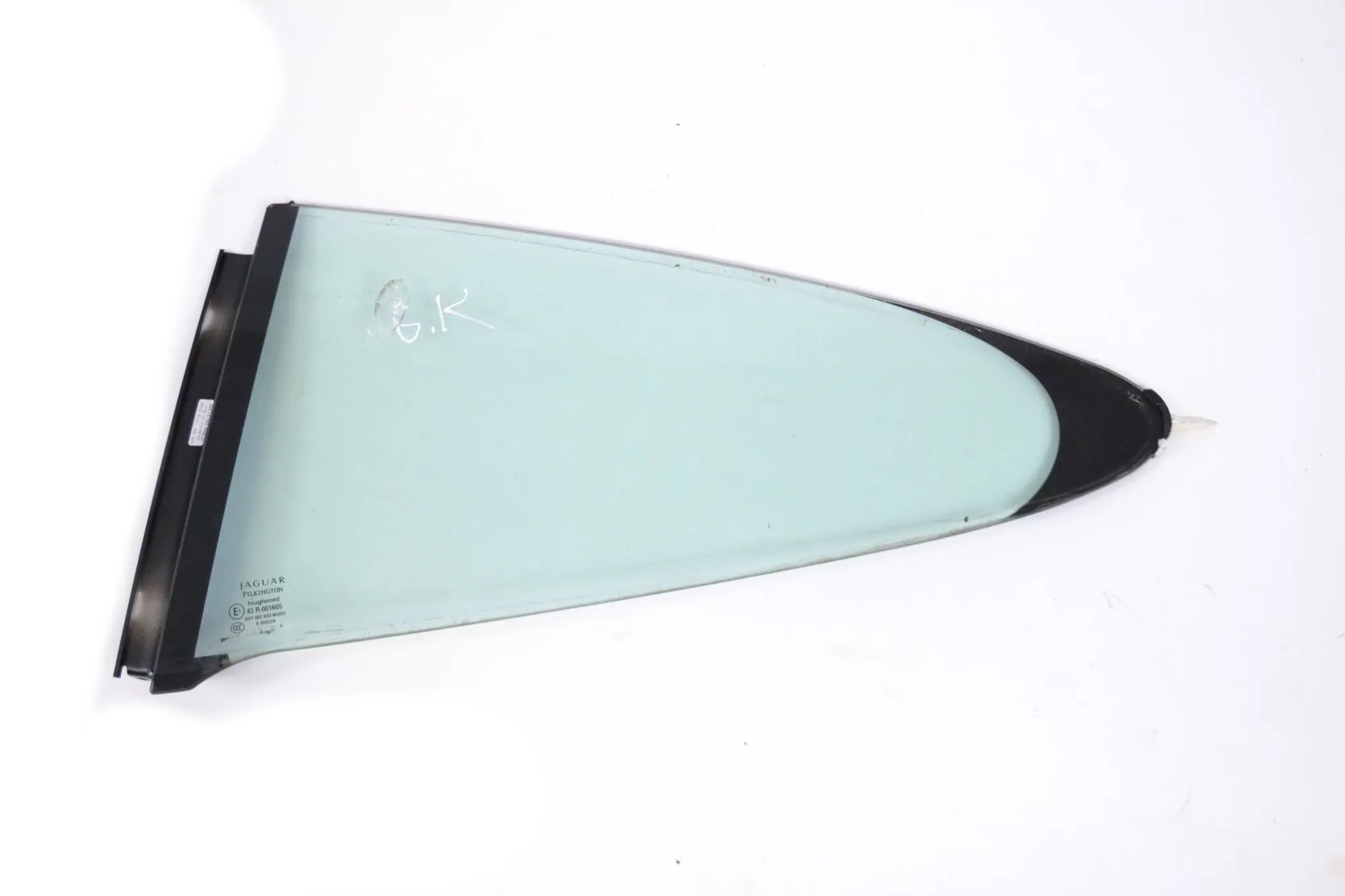 Jaguar XK Rear Left Quarter Window Rear Left Quarter Window — JAGUAR XK (Coupe X15...