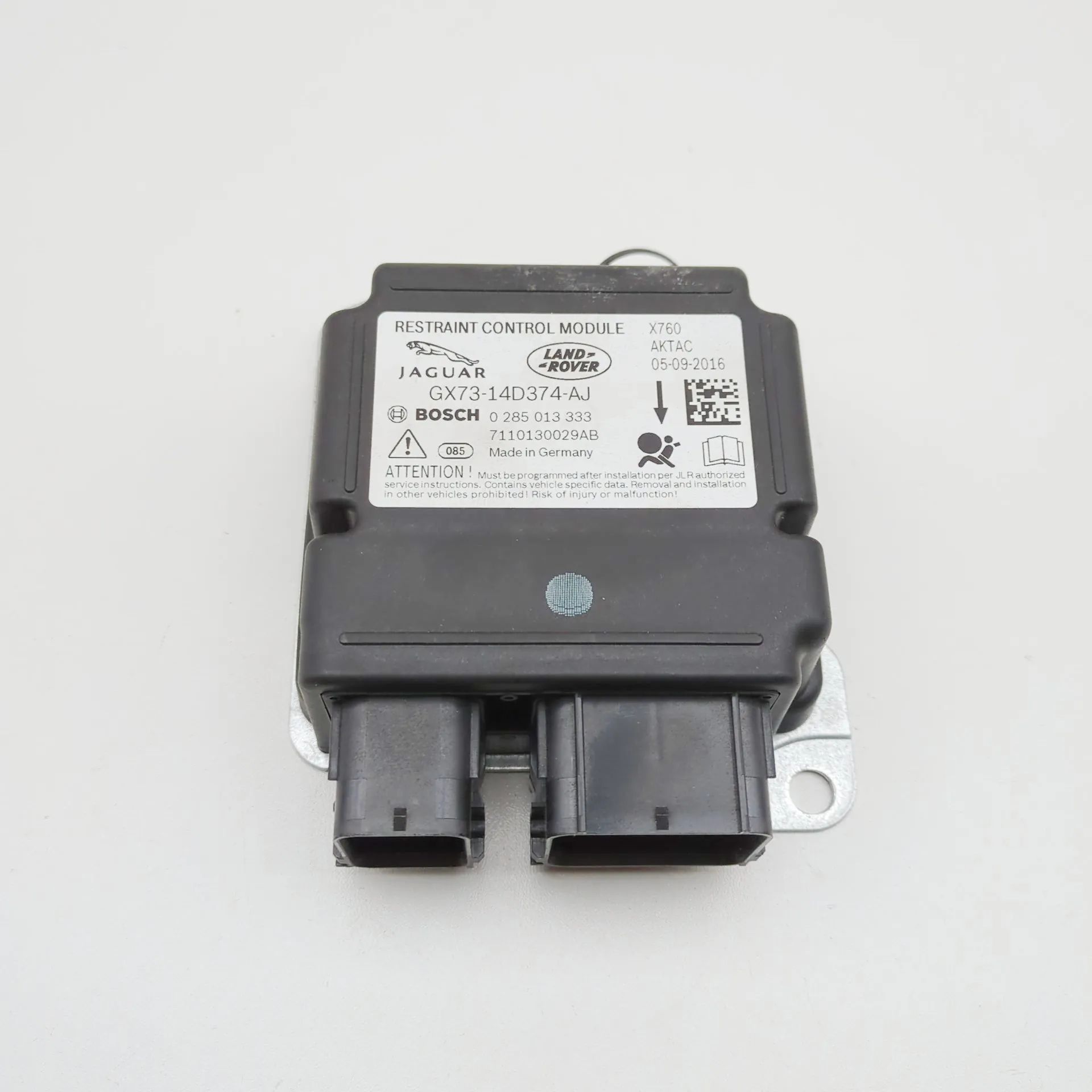Jaguar XE SRS Control Unit SRS Control Unit — JAGUAR XE (X760) (2015-...) ...