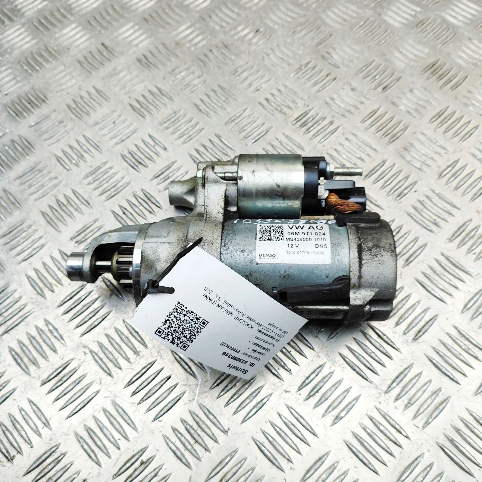Porsche Macan Starter Motor Starter motor — PORSCHE MACAN (DKN) (2019-...) ...
