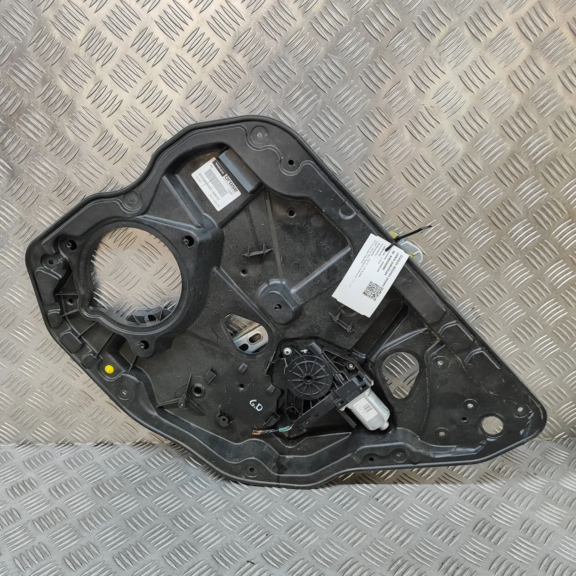 Volvo V70 Rear Right Window Regulator Rear Right Window Regulator — VOLVO V70 (III BW...