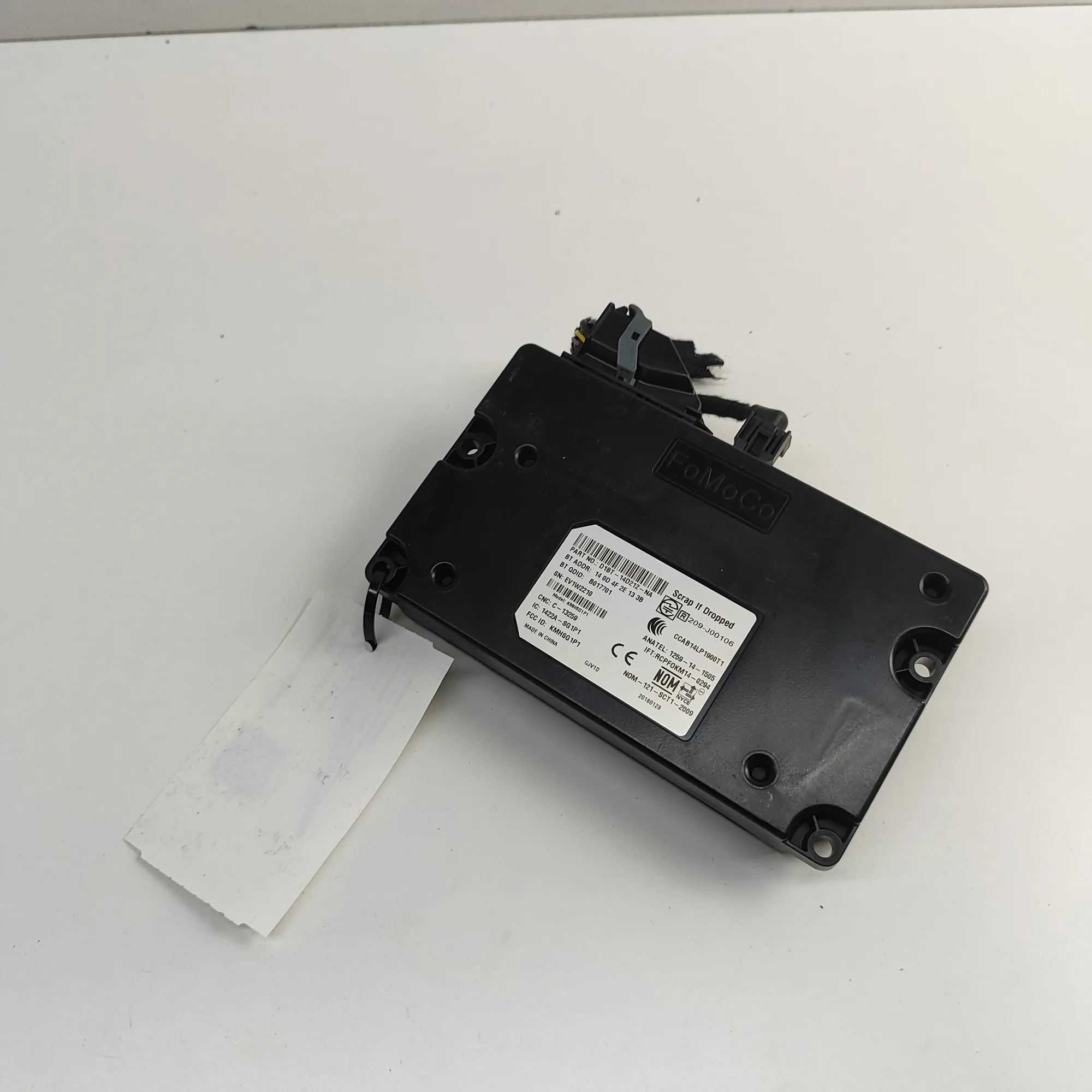 Ford Fiesta Bluetooth Control Unit Bluetooth control unit — FORD FIESTA (VI) (2008...