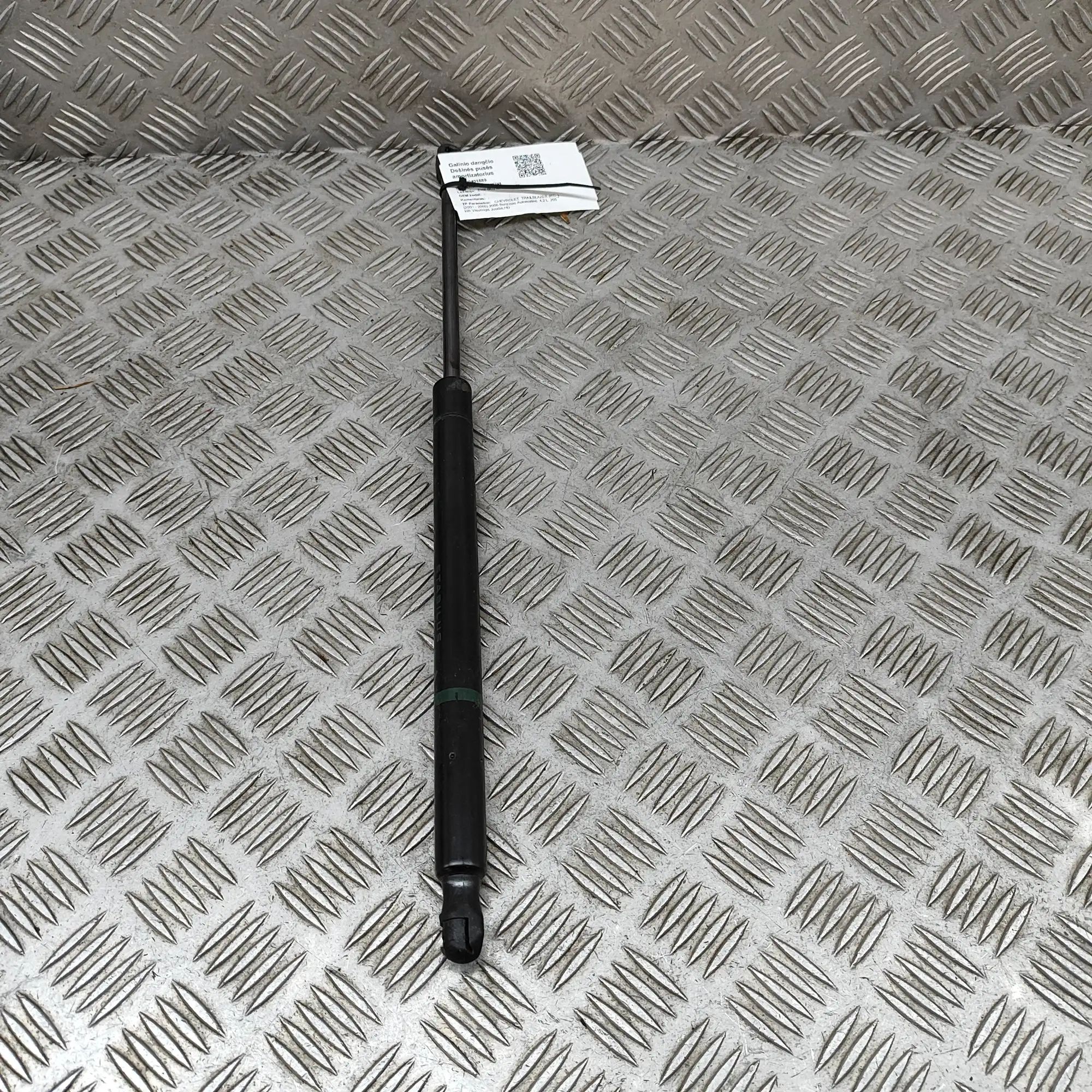 Chevrolet TrailBlazer Right Side Tailgate Gas Strut Right Side Tailgate Gas Strut — CHEVROLET TRAIL...