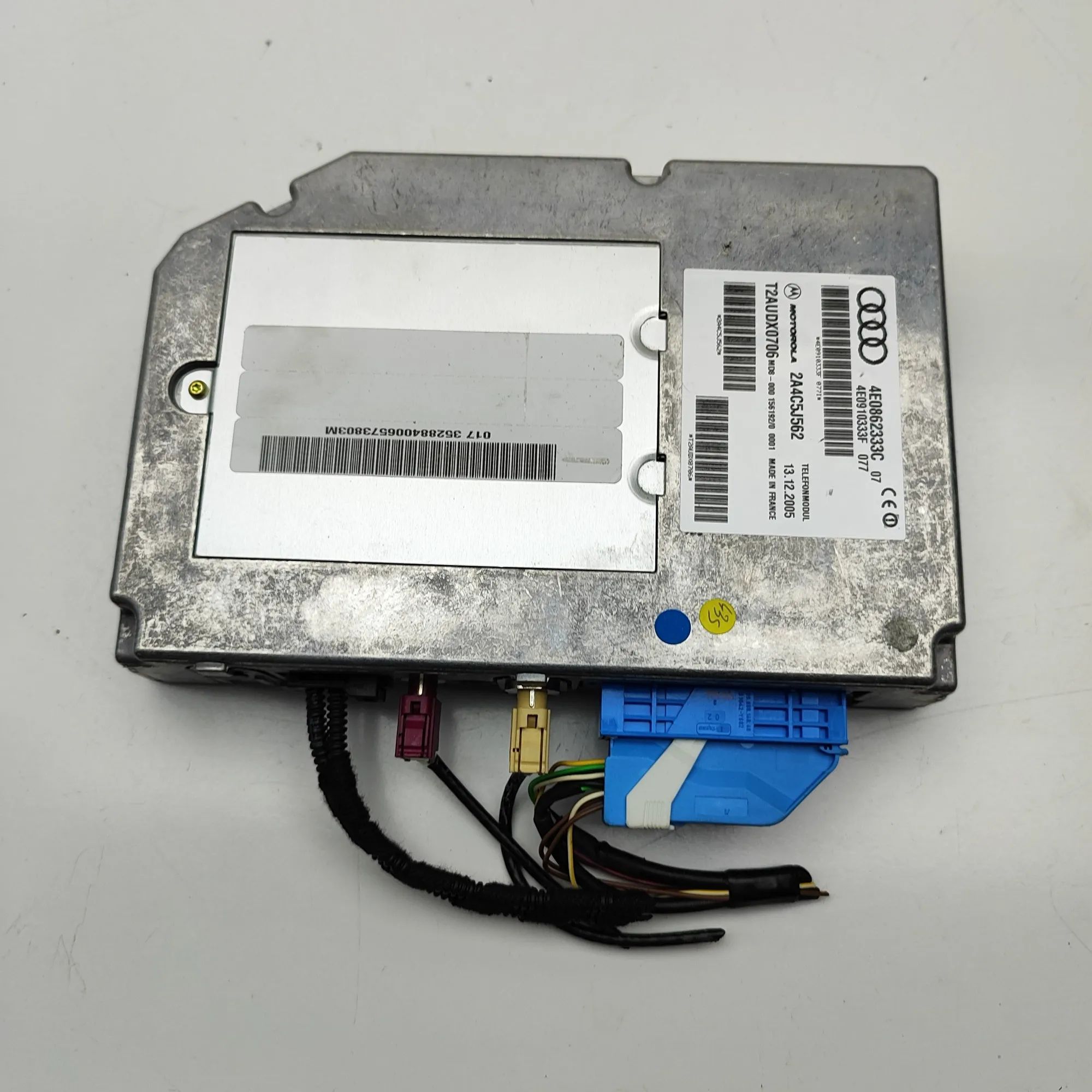Audi A8 (D3) Telefoni süsteemi juhtmoodul Phone Control Unit — AUDI A8 (D3 4E2, 4E8) (200...