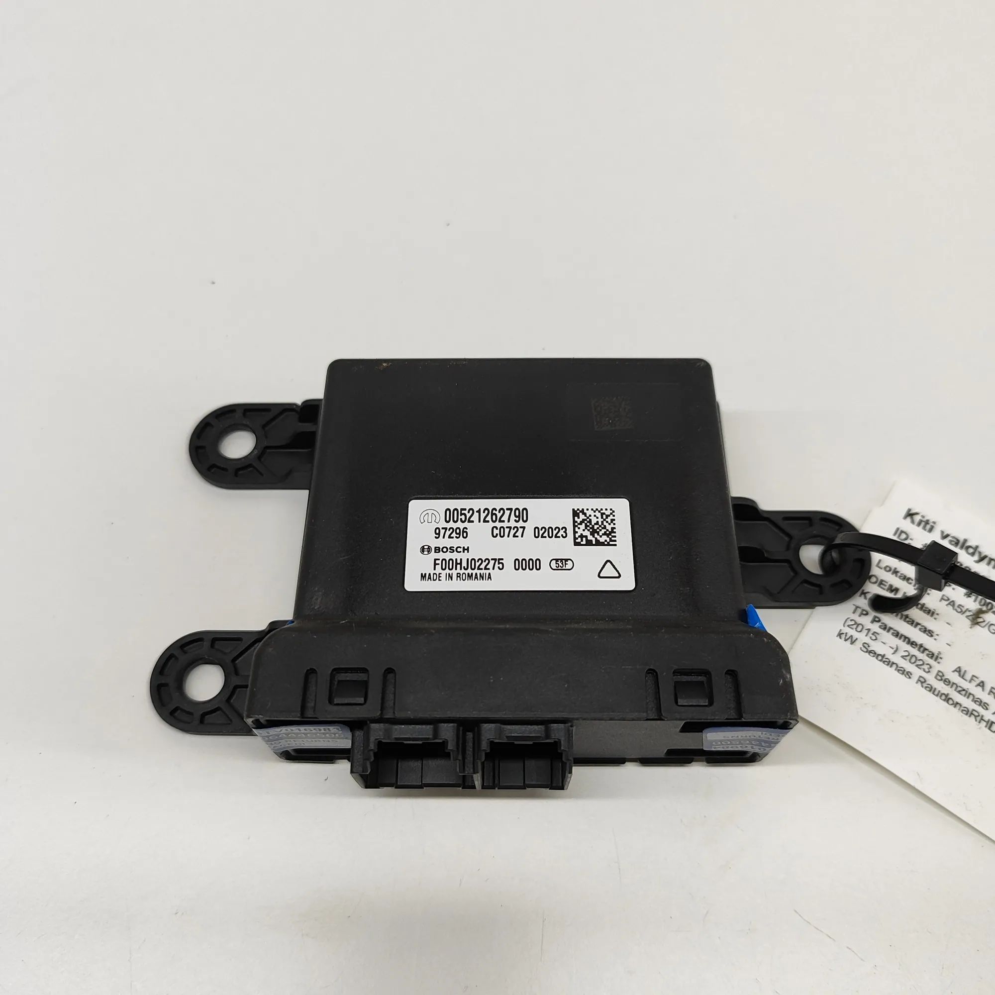 Alfa-Romeo Giulia (952) Gateway Control Unit Gateway Control Unit — ALFA ROMEO GIULIA (952_)...
