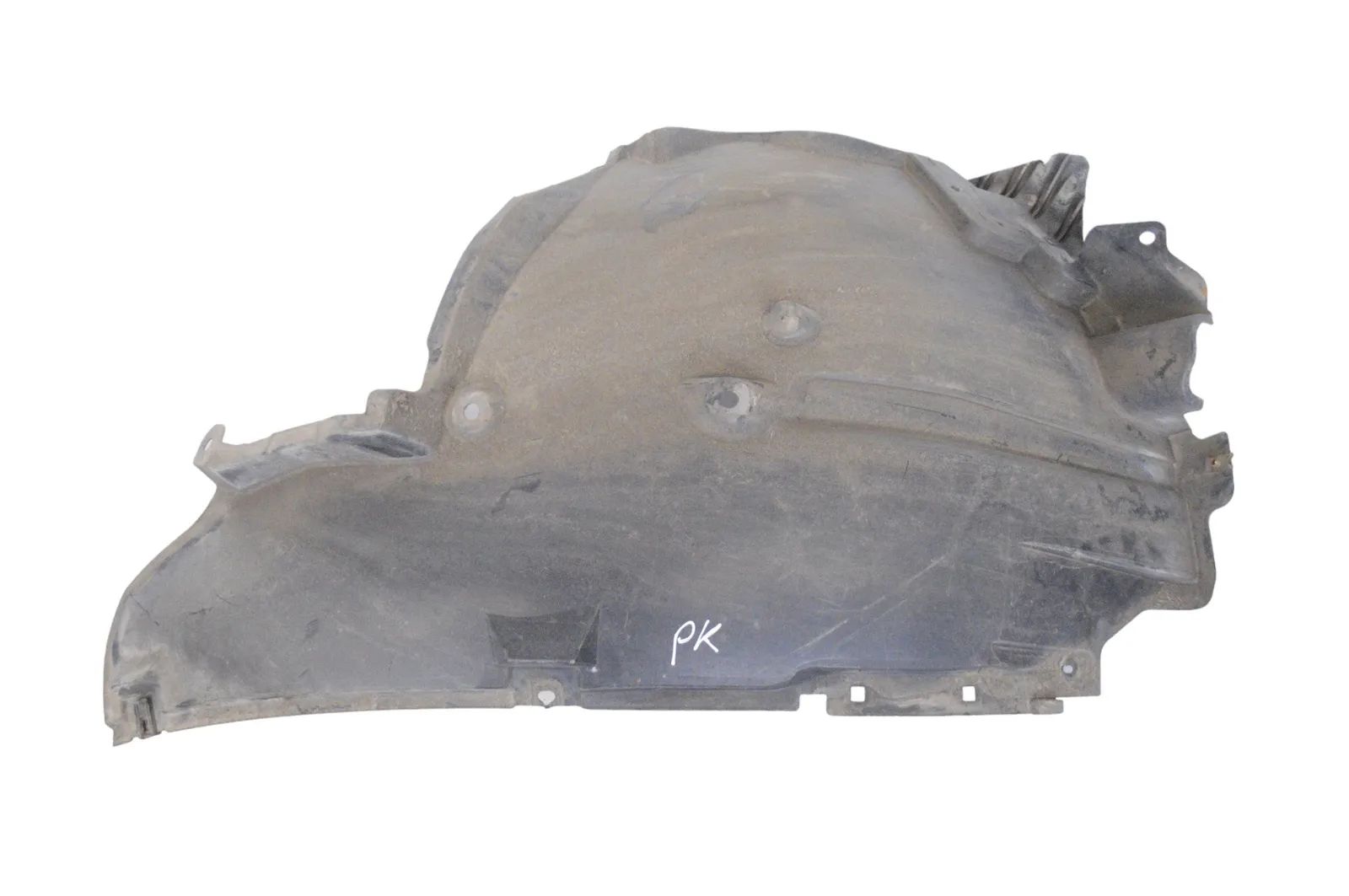 Infiniti FX / QX70 (S51) Wheel arch liner — front — left — rear section Wheel arch liner — front — left — rear section ...