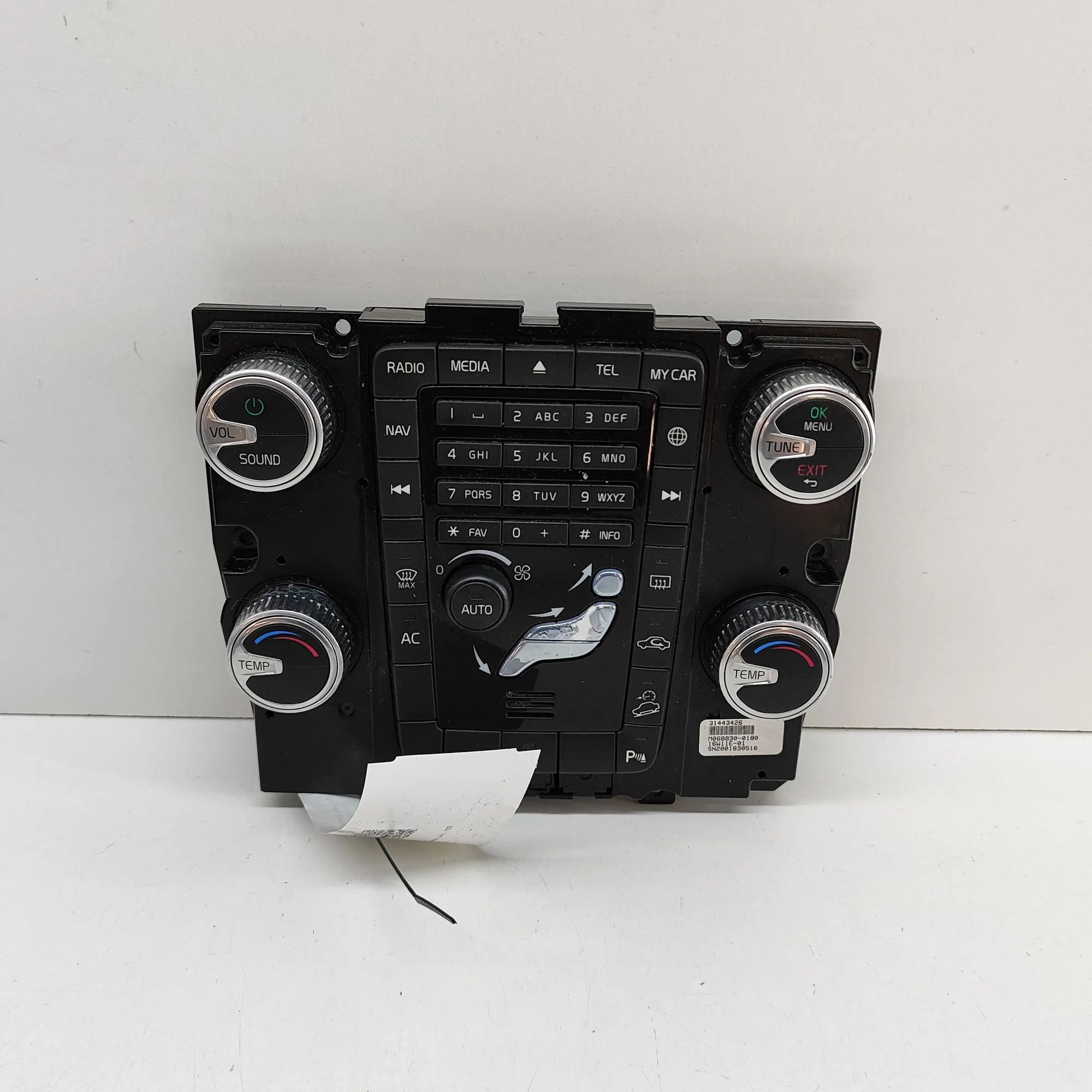 Volvo XC70 Climate control unit Climate control unit — VOLVO XC70 II (2007-2016...