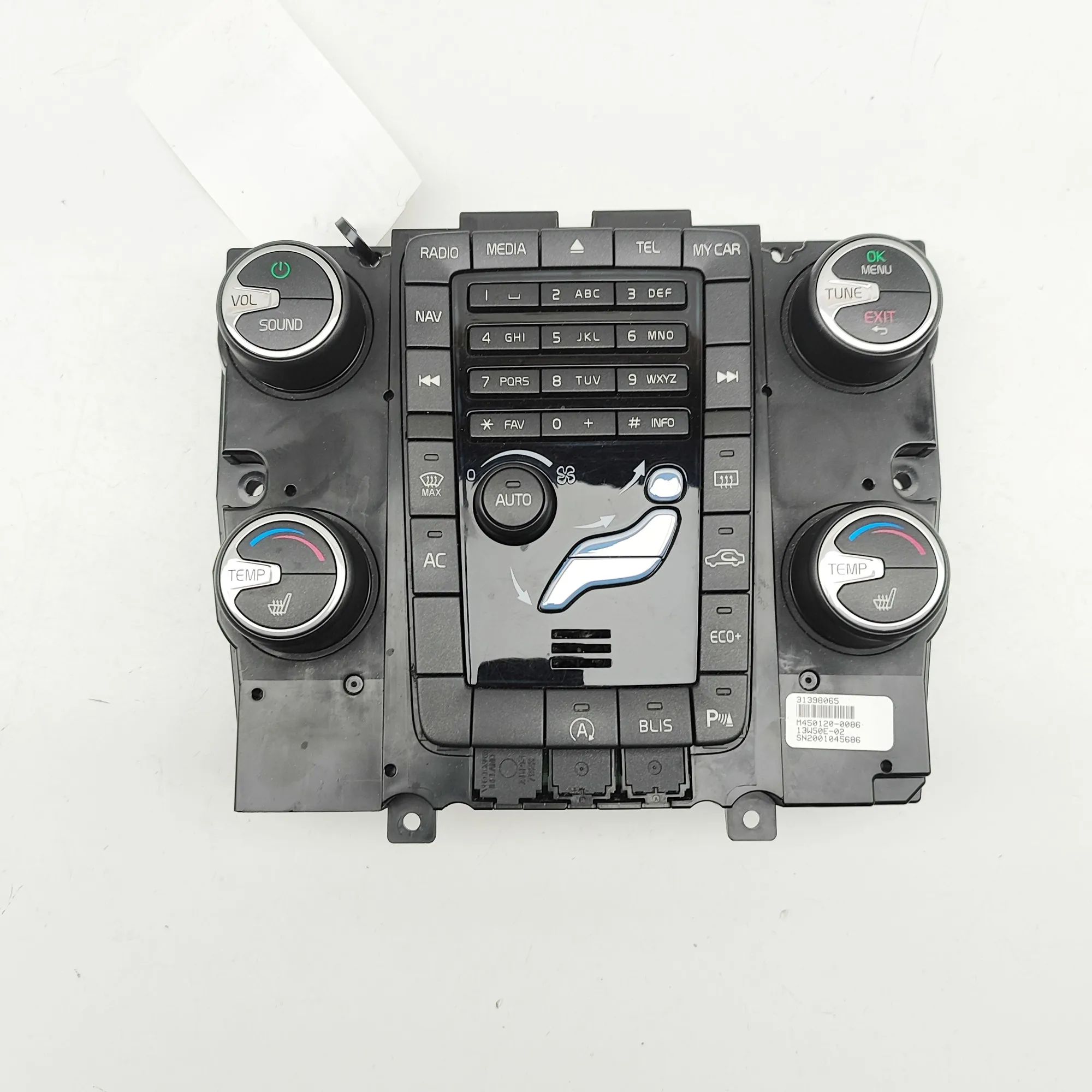 Volvo V70 Climate control unit Climate control unit — VOLVO V70 (III BW) (2007...