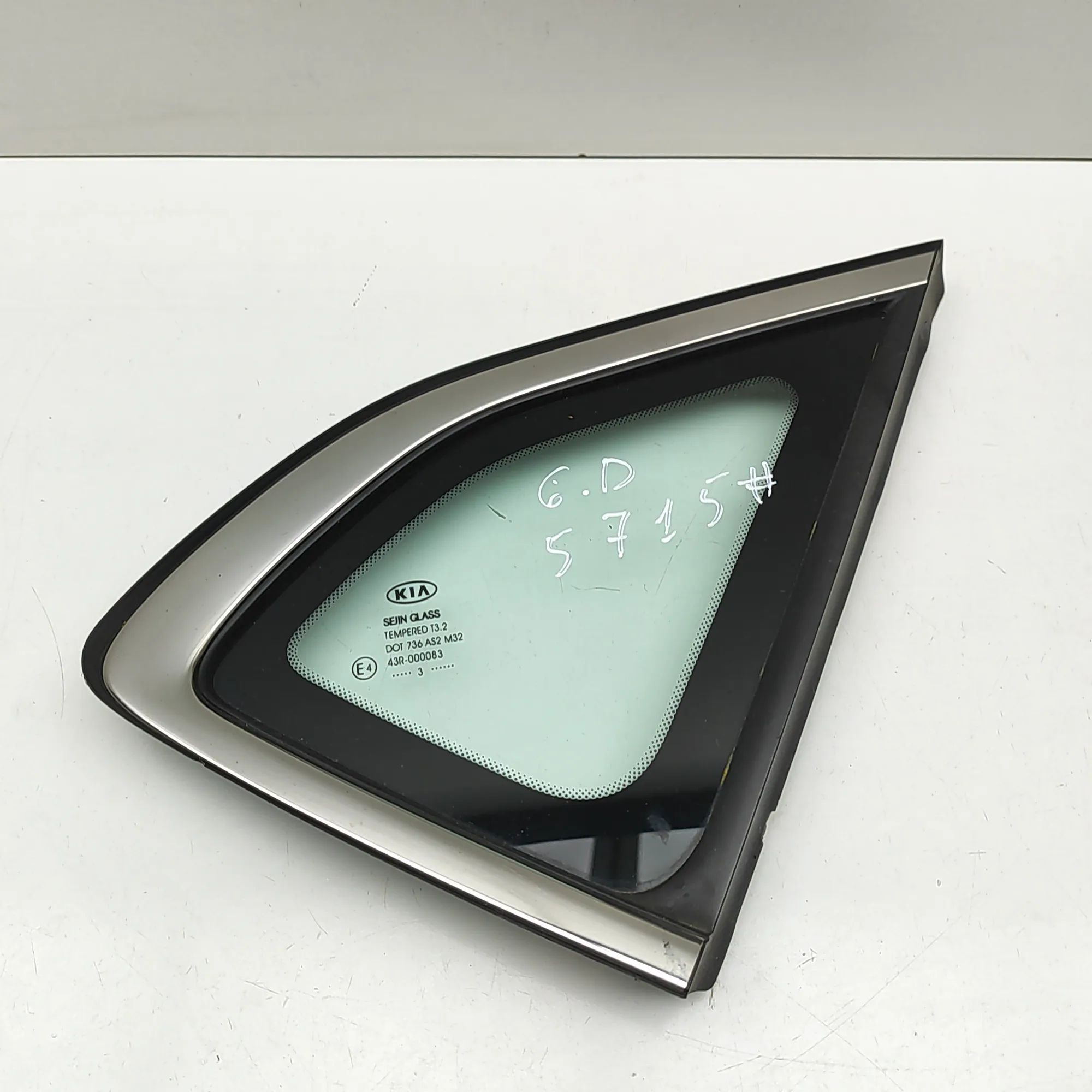 Kia ceed (JD) Rear Right Quarter Window