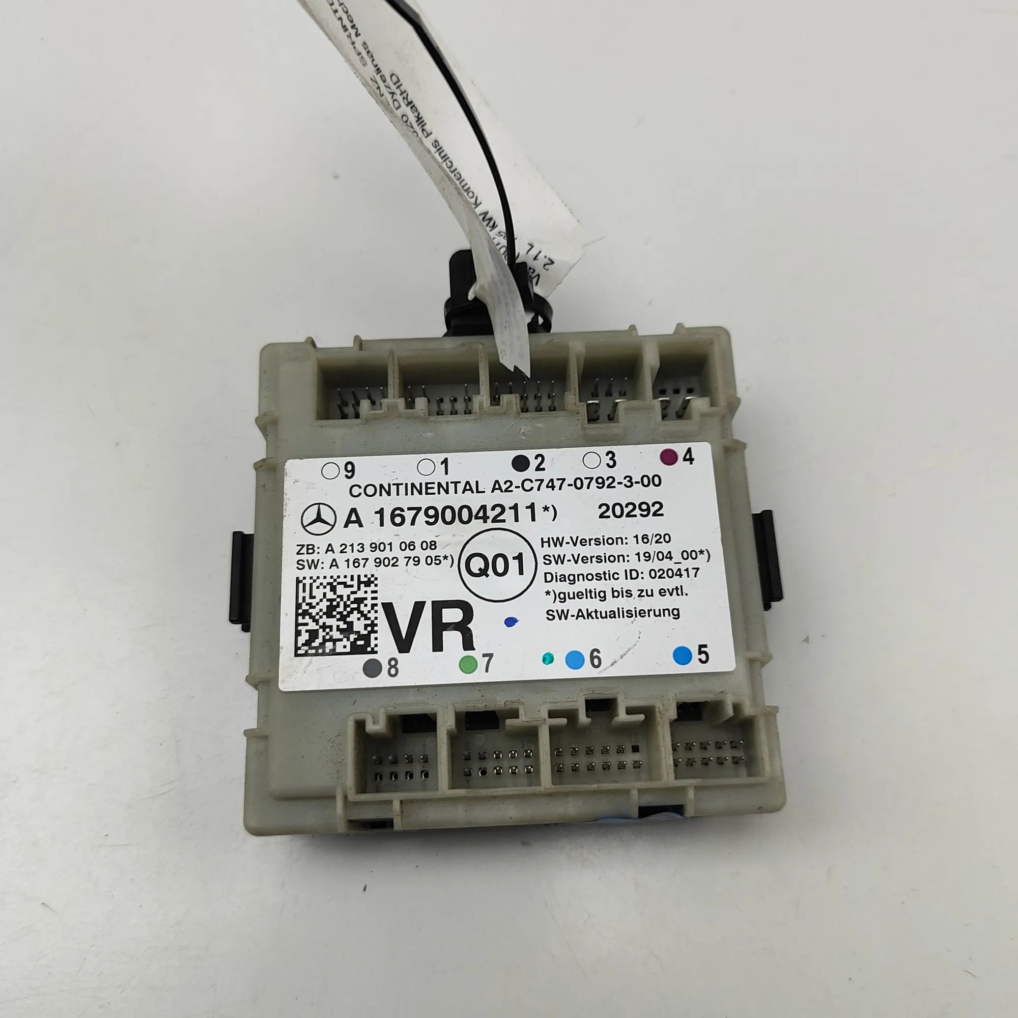 Mercedes-Benz Sprinter (W907 / W910)  Door control unit — front right