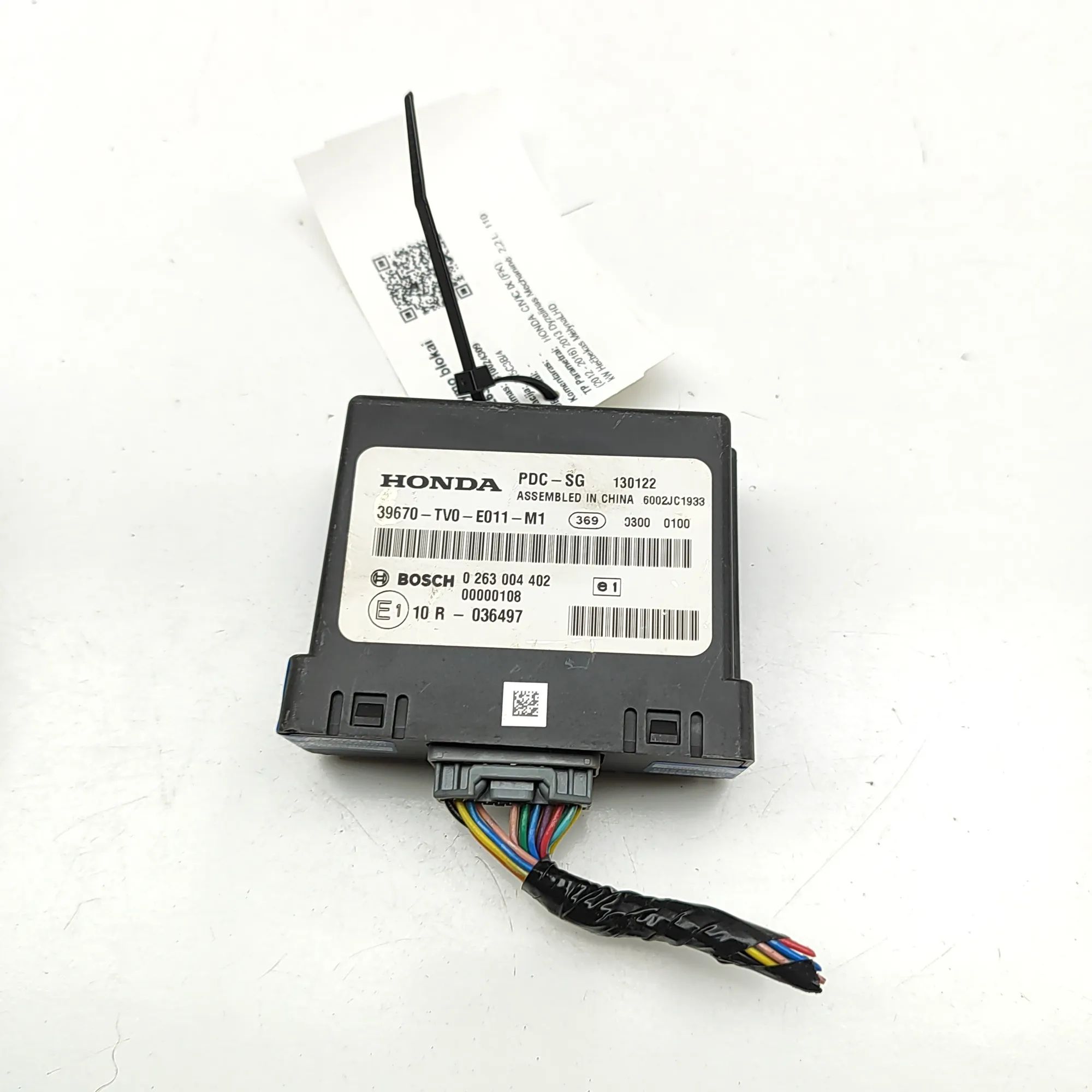 Honda Civic PDC Parking Sensor Control Unit PDC Parking Sensor Control Unit — HONDA CIVIC (...