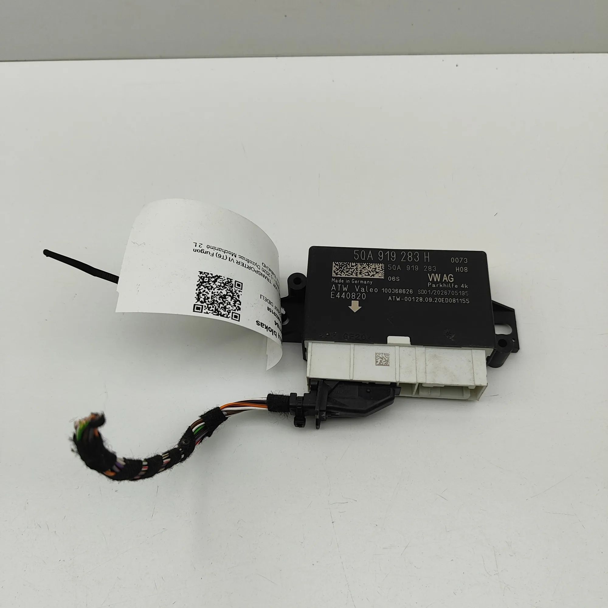 Volkswagen Transporter (T6, Caravelle, Multivan) PDC Parking Sensor Control Unit PDC Parking Sensor Control Unit — VW TRANSPORTE...