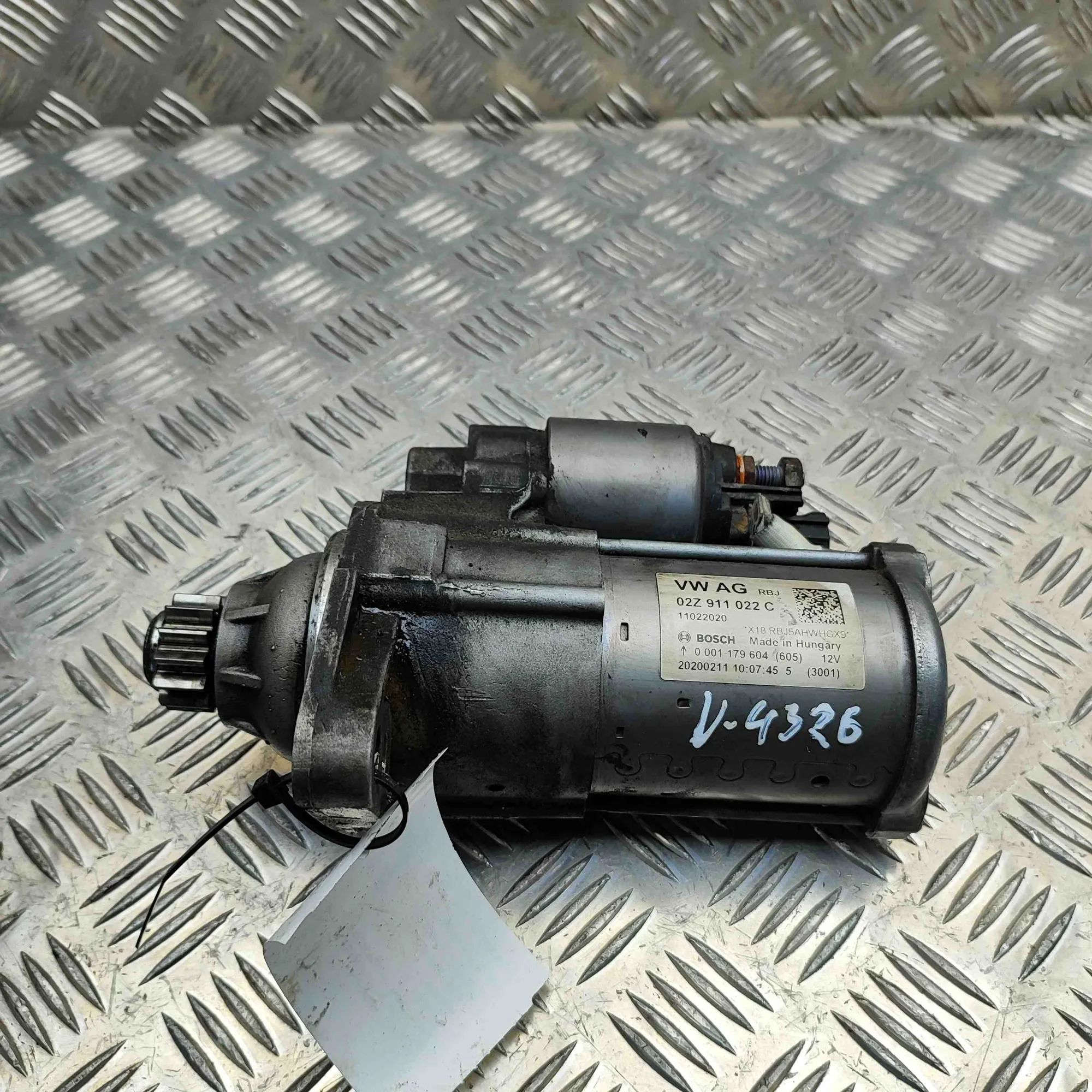 Skoda Scala Starter Motor Starter motor — SKODA SCALA (2019-...) — 02Z911...