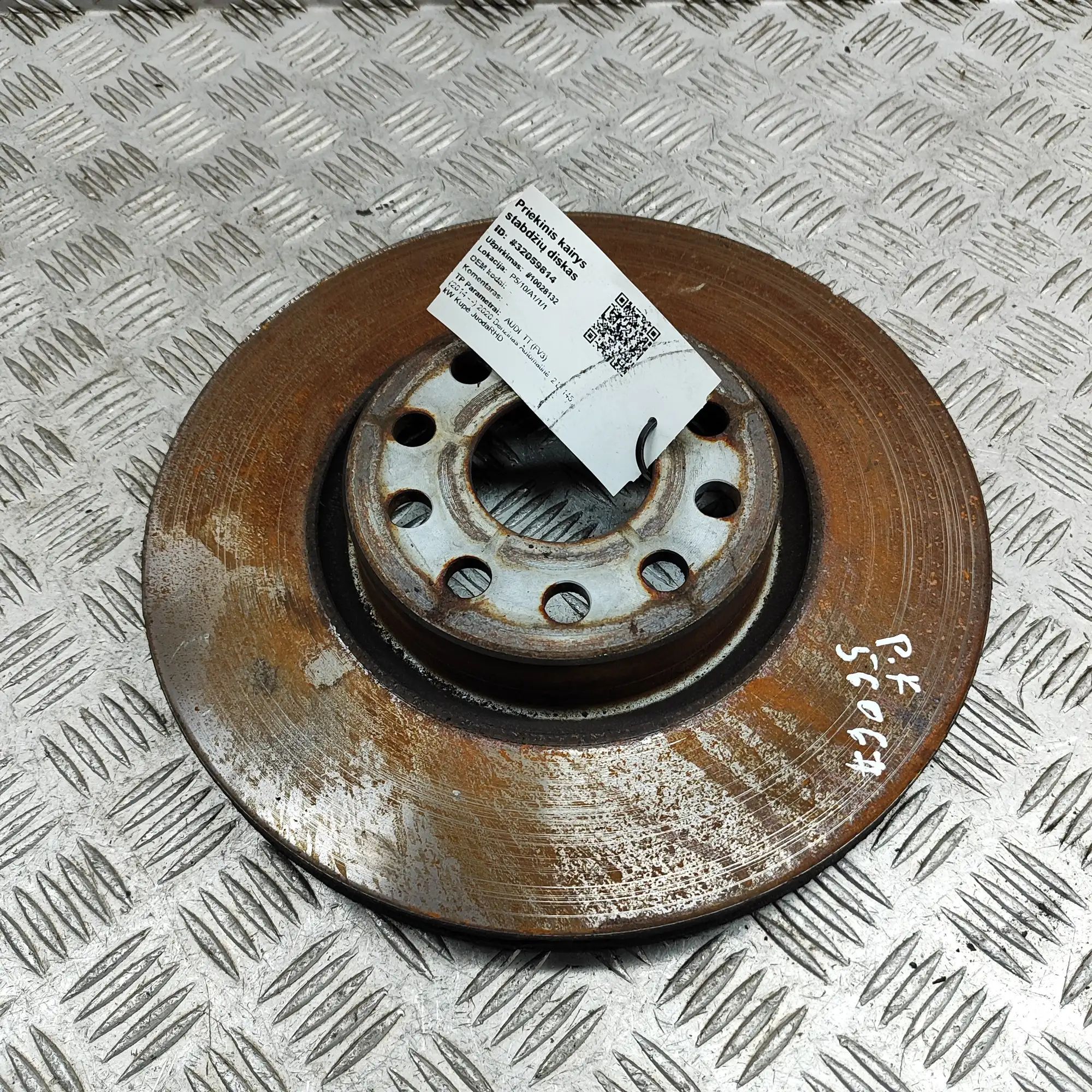Audi TT (8S) Front Left Brake Disc Front Left Brake Disc — AUDI TT (FV3) (2014-......