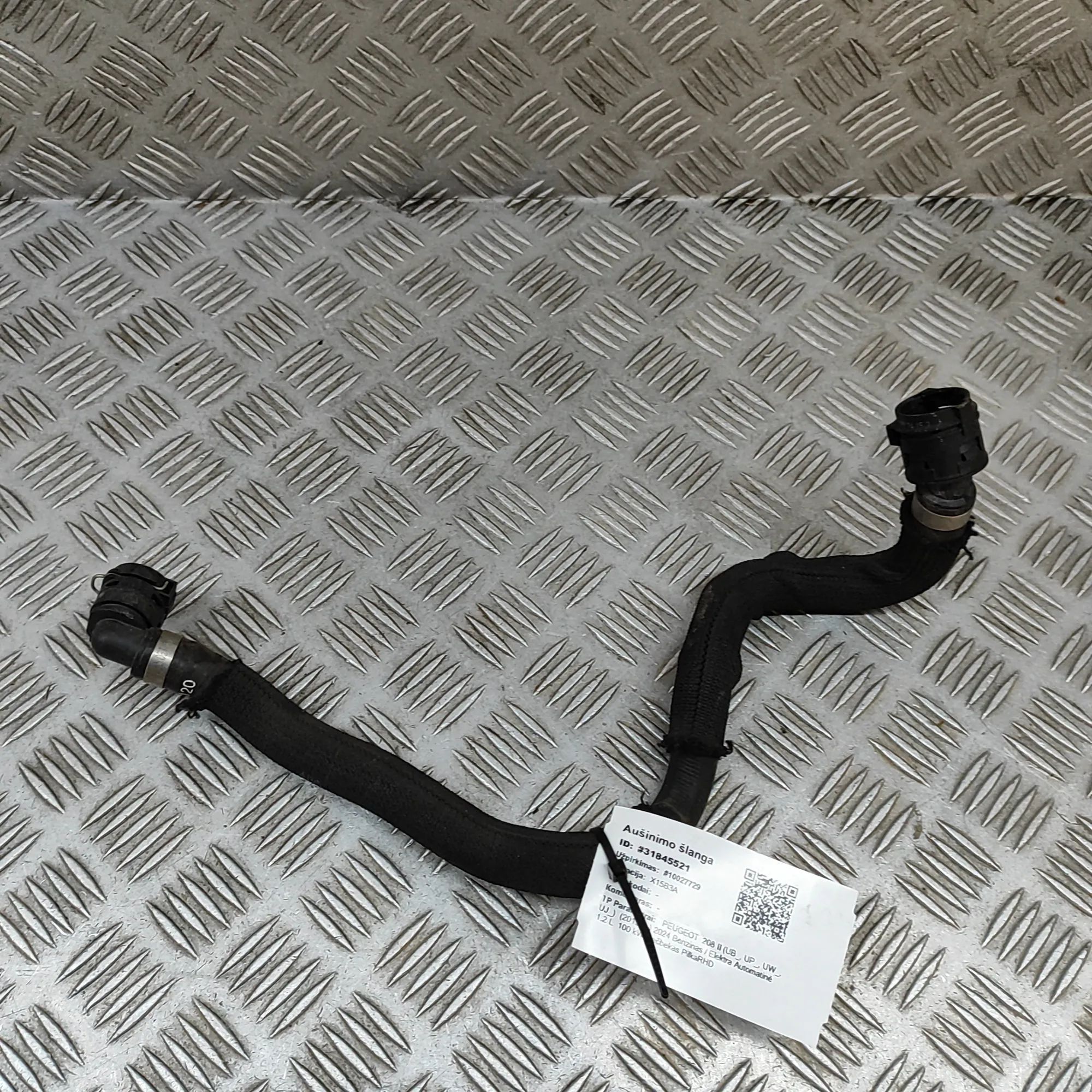 Peugeot 208 Jäähdytysnesteletku Coolant hose — PEUGEOT 208 (II UB_, UP_, UW_, U...