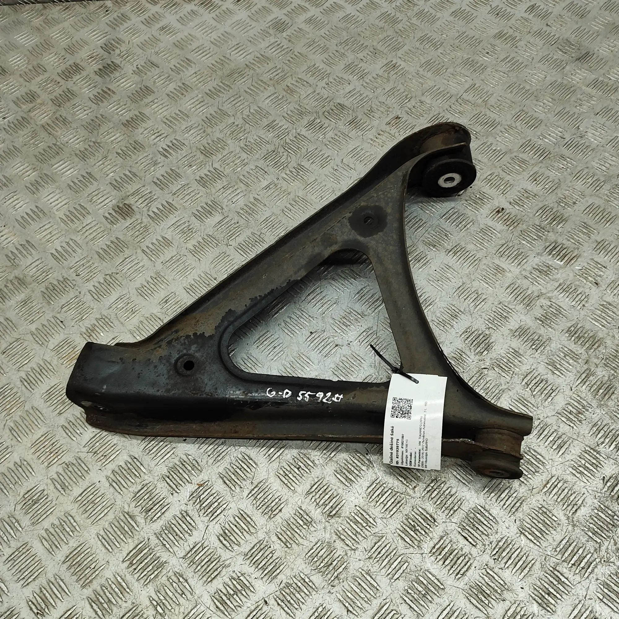 Volkswagen Touareg Control arm — rear right Control arm — rear right — VW TOUAREG (7P5) (20...