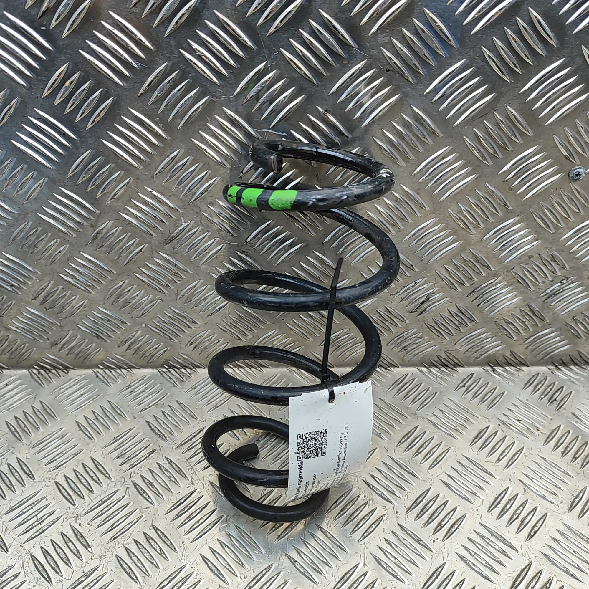 Mercedes-Benz A (W169) Coil spring — rear left Coil spring — rear left — MERCEDES BENZ A-CLASS...