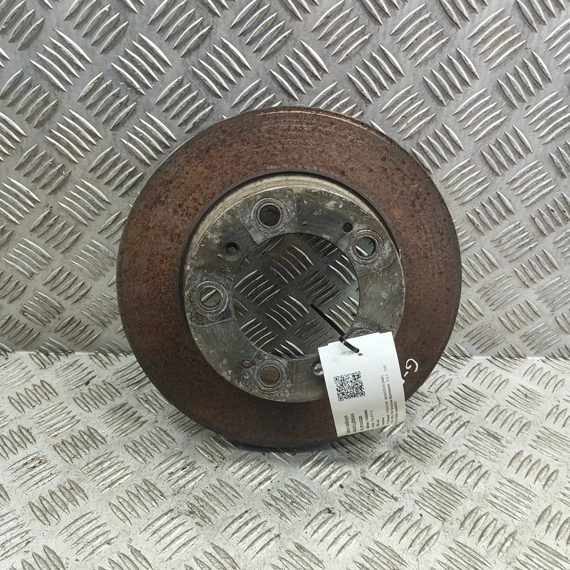 Porsche Boxster (986) Rear Right Brake Disc