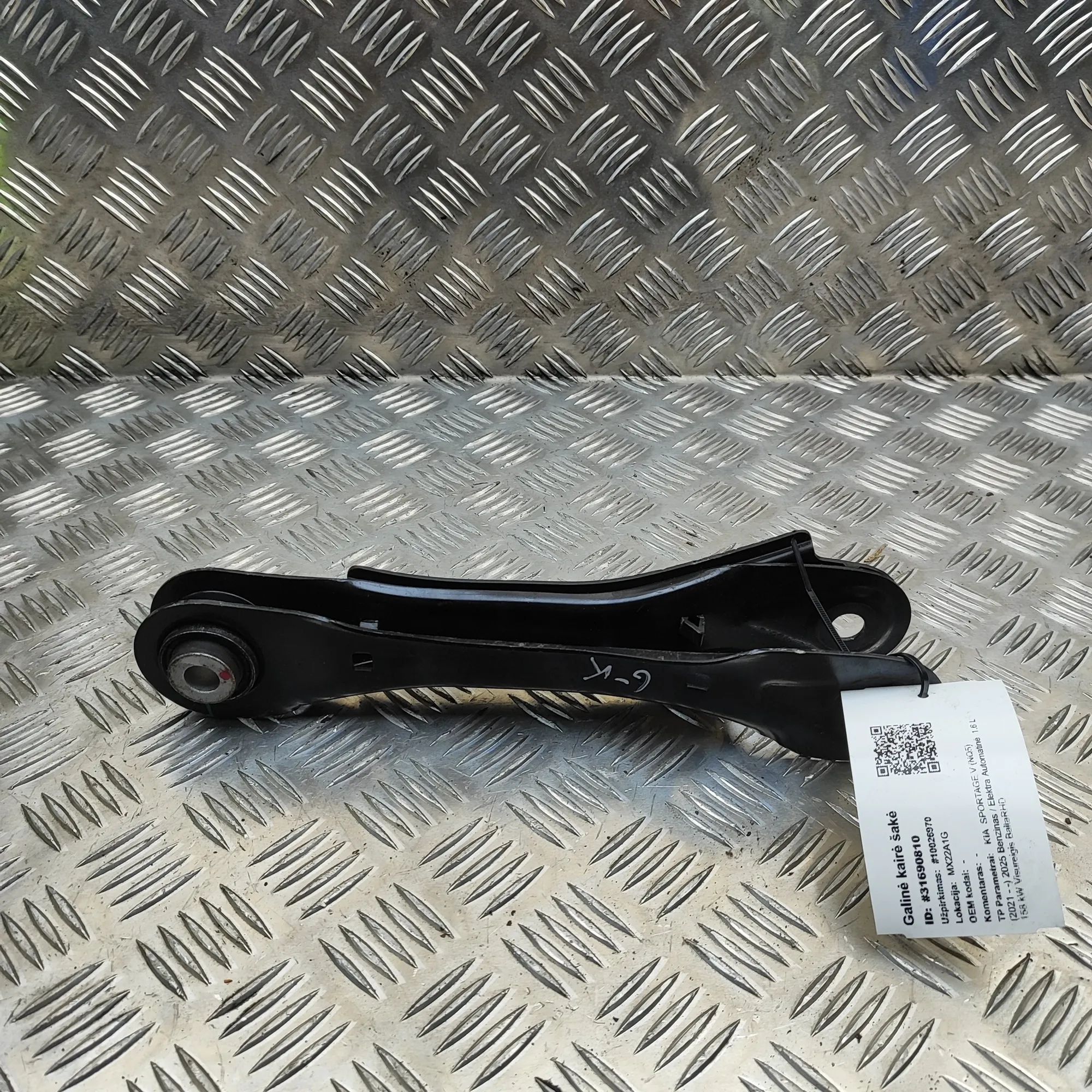 Kia Sportage Control arm — rear left Control arm — rear left — KIA SPORTAGE (V NQ5) ...