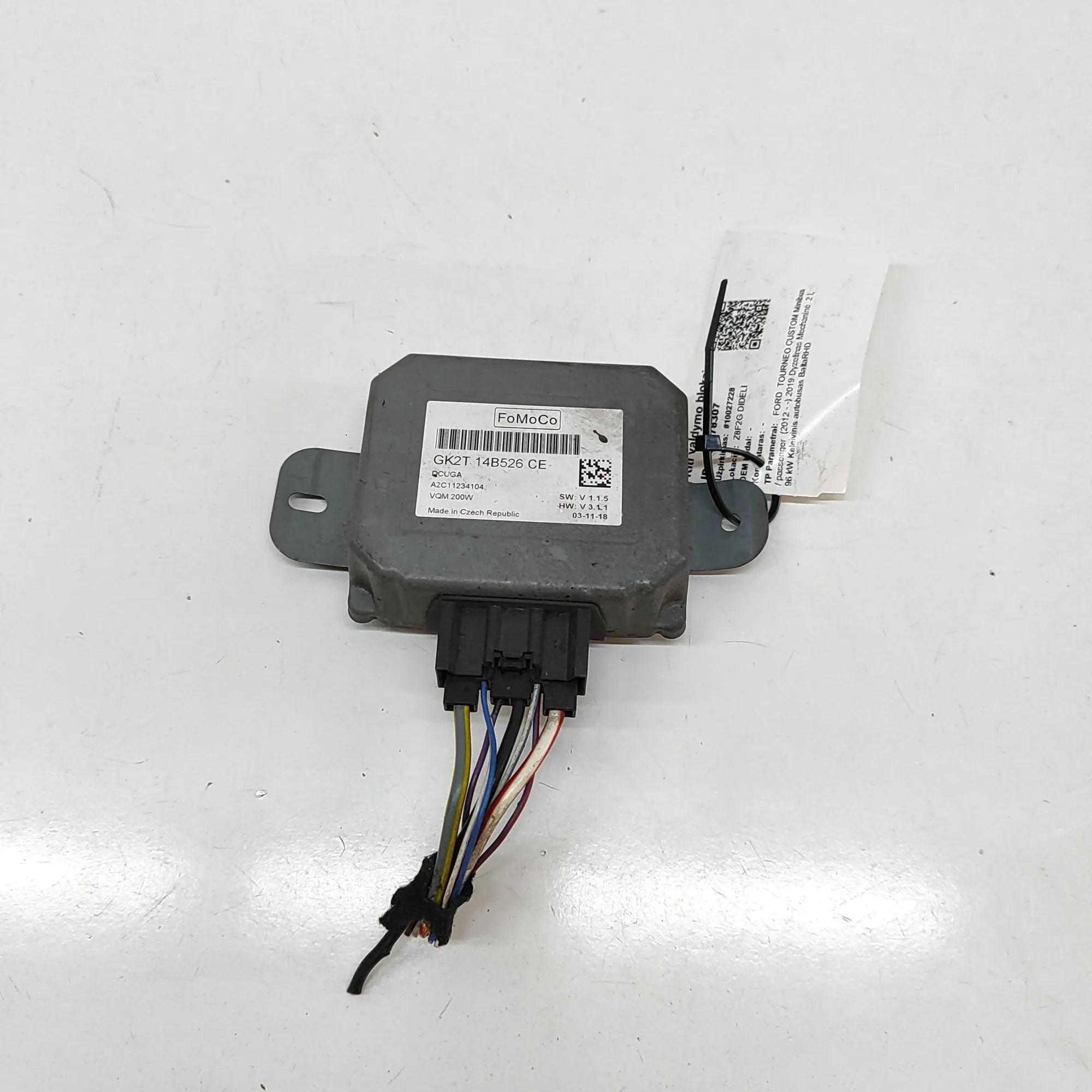 Ford Transit Connect / Tourneo Connect Voltage Control Unit Voltage Control Unit — FORD TOURNEO (CUSTOM Min...