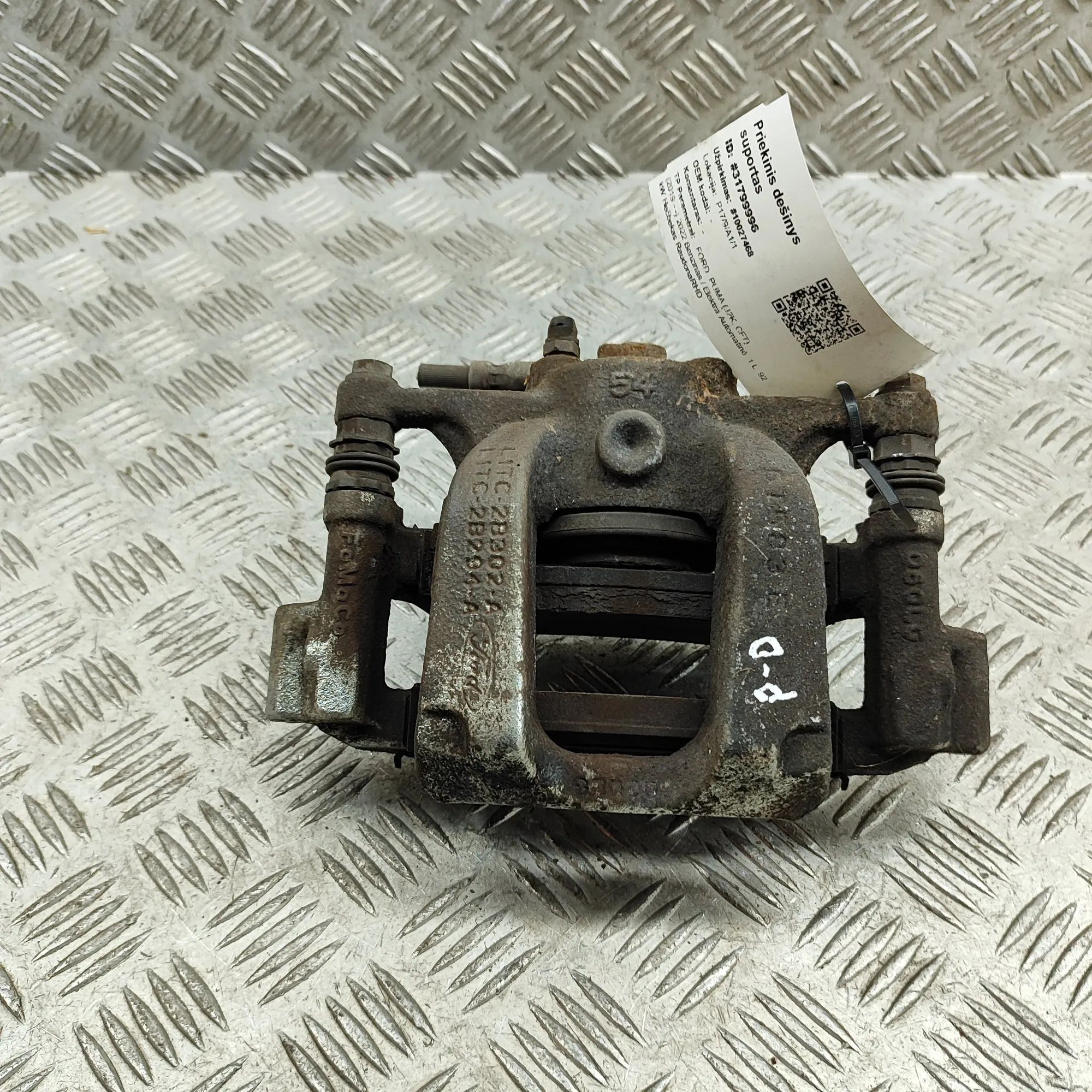Ford Puma Brake caliper — front right Brake caliper — front right — FORD PUMA (J2K, C...
