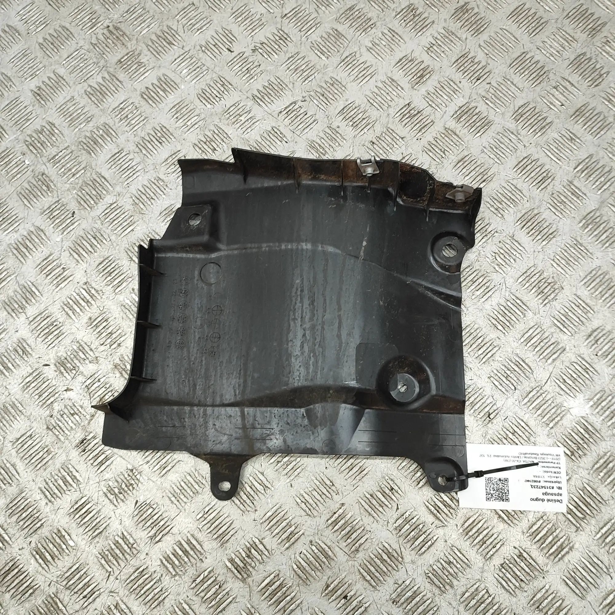 Mazda 3 (BP) Underbody cover — right Underbody cover — right — MAZDA CX-3 (0 DM) (20...