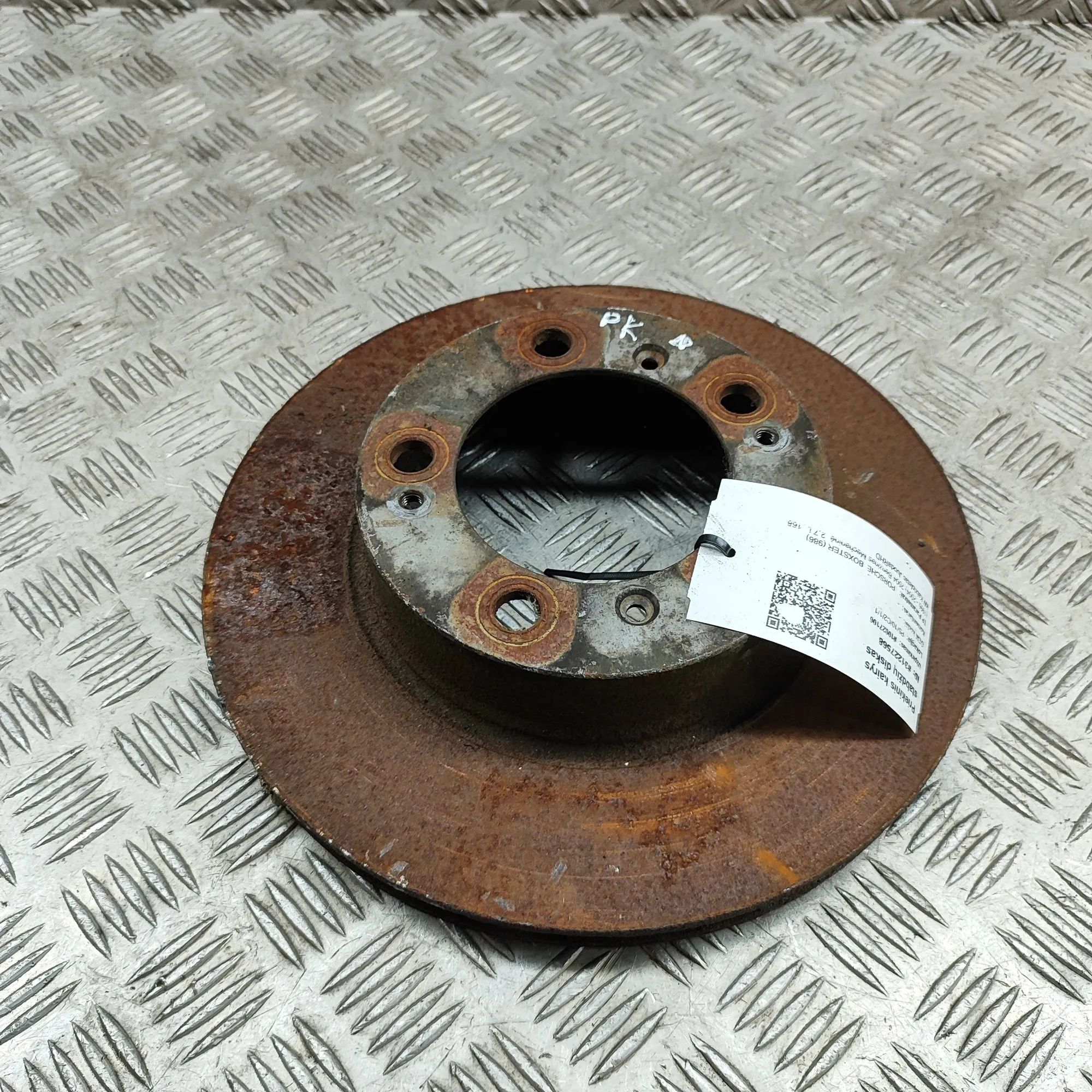 Porsche Boxster (986) Front Left Brake Disc Front Left Brake Disc — PORSCHE BOXSTER (986) (...