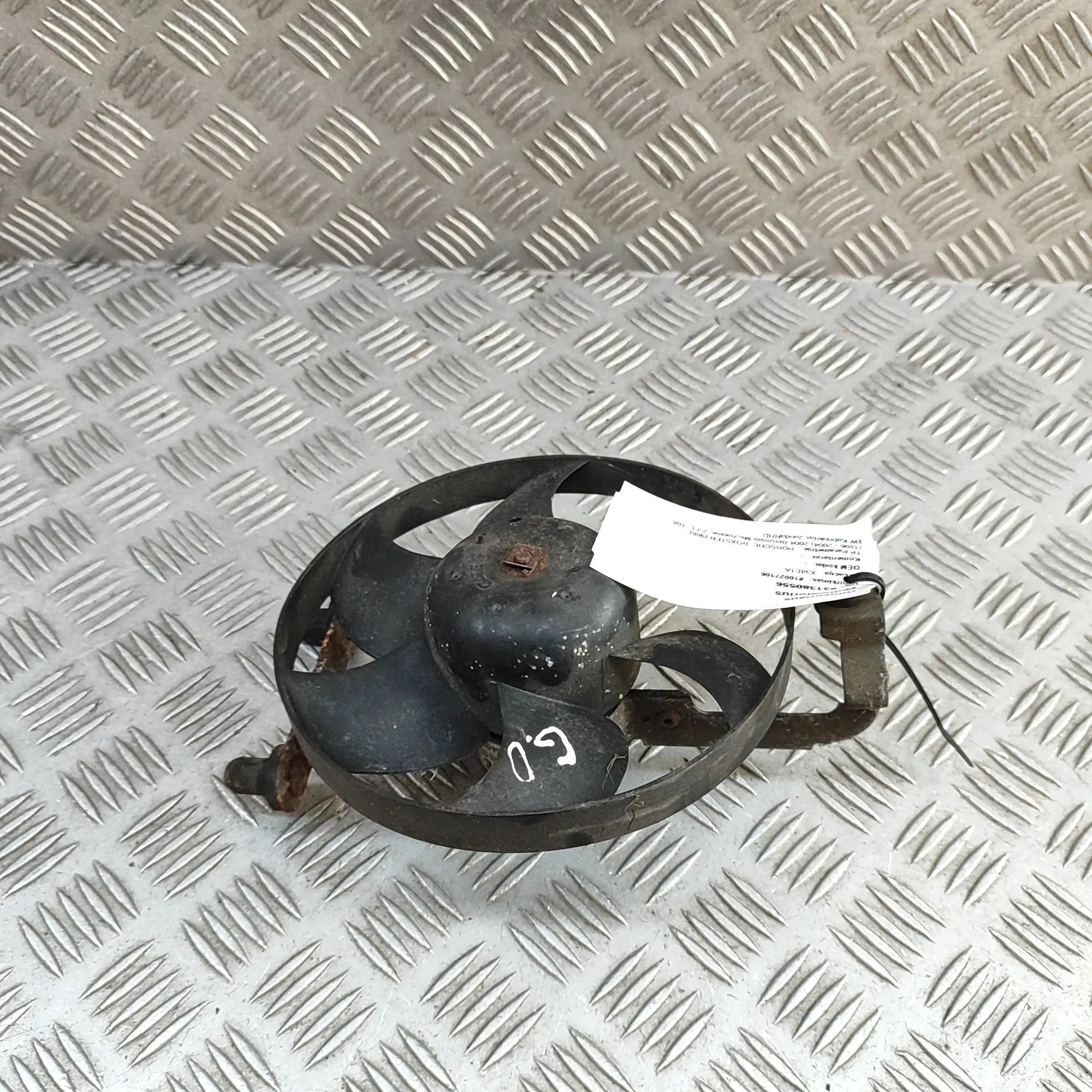 Porsche Boxster (986) Right Side Diffuser Fan Right Side Diffuser Fan — PORSCHE BOXSTER (986)...