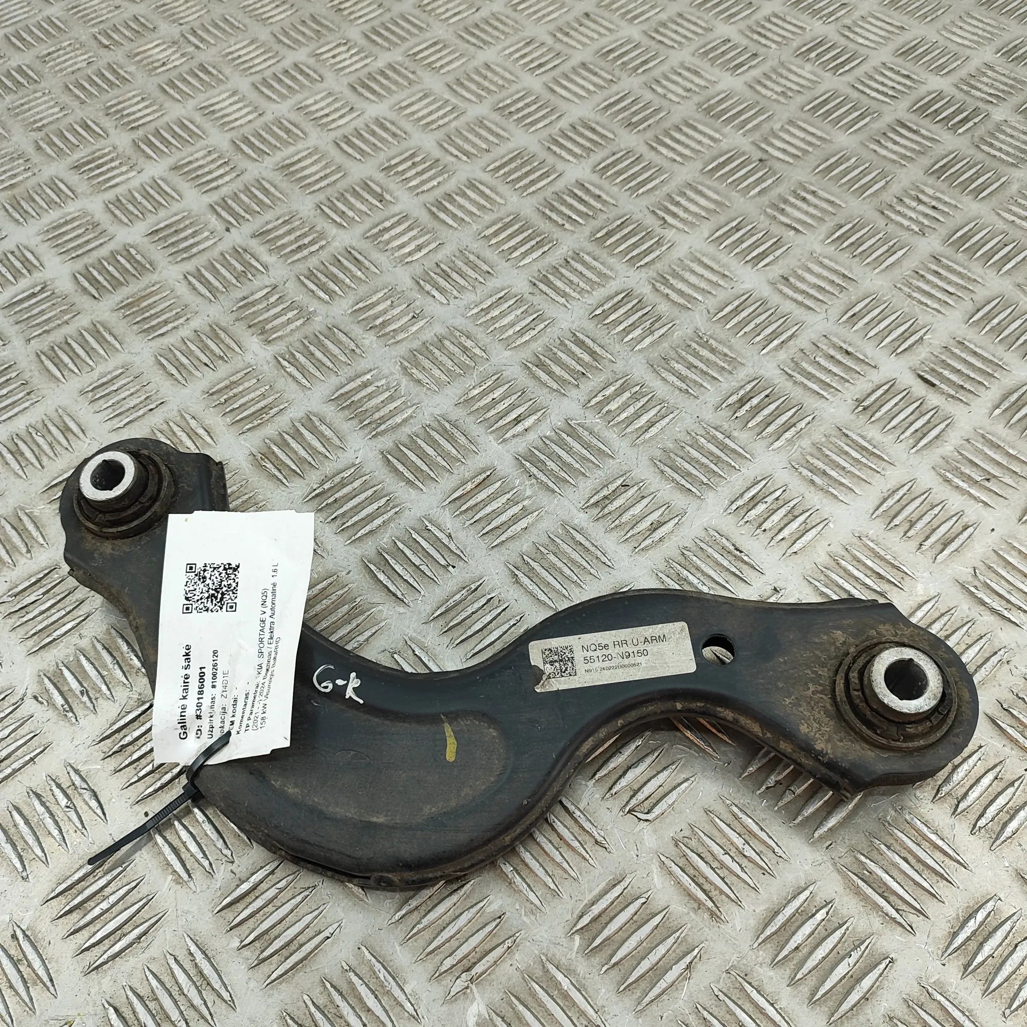Kia Sportage Control arm — rear left Control arm — rear left — KIA SPORTAGE (V NQ5) ...