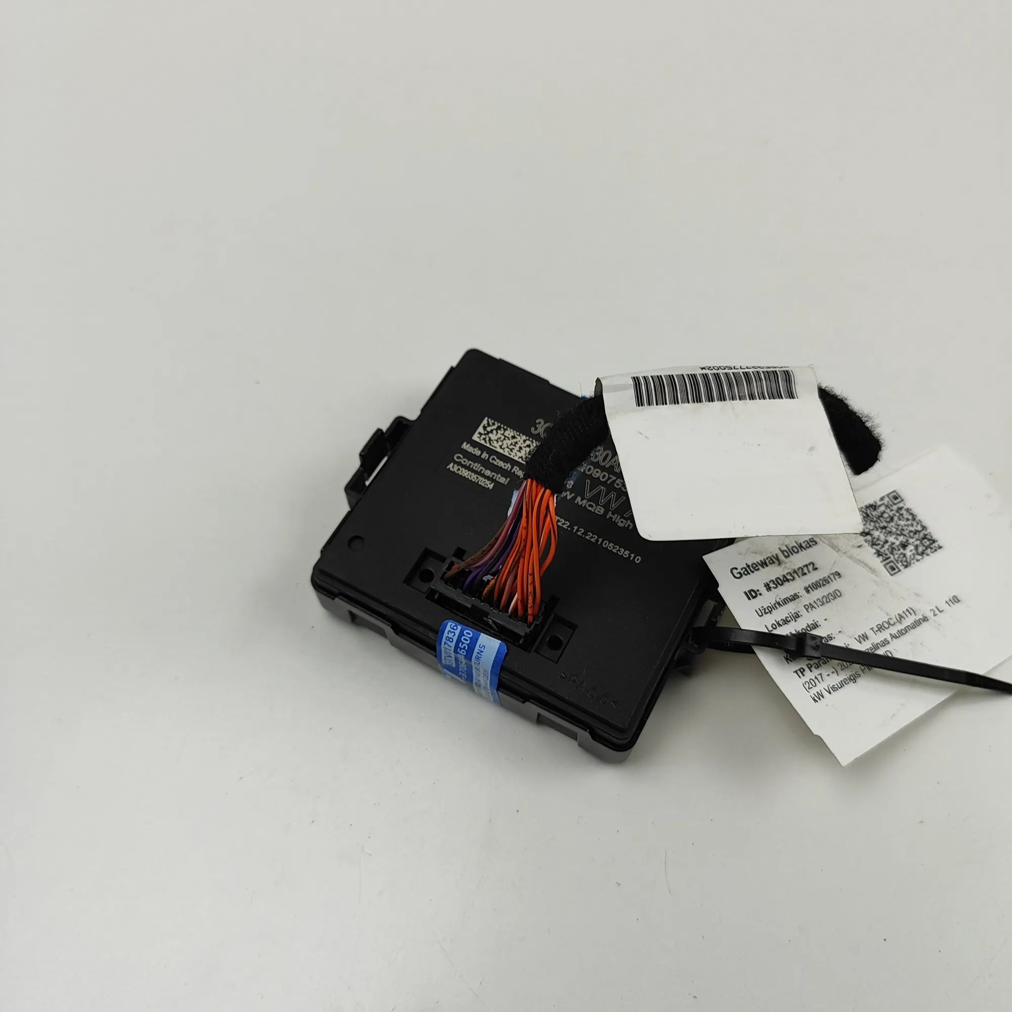 Volkswagen T-Roc Gateway Control Unit Gateway Control Unit — VW T-ROC (A11) (2017-......