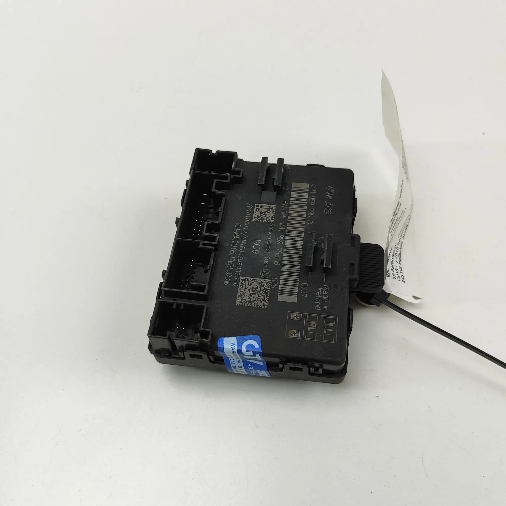 Porsche Panamera Door control unit — rear right Door control unit — rear right — PORSCHE PANAME...