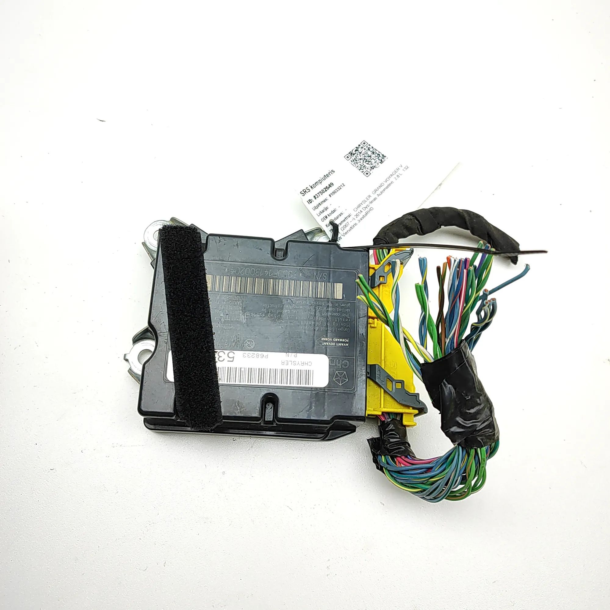 Chrysler Grand Voyager / Town & Country SRS Control Unit SRS Control Unit — CHRYSLER GRAND (VOYAGER V RT...