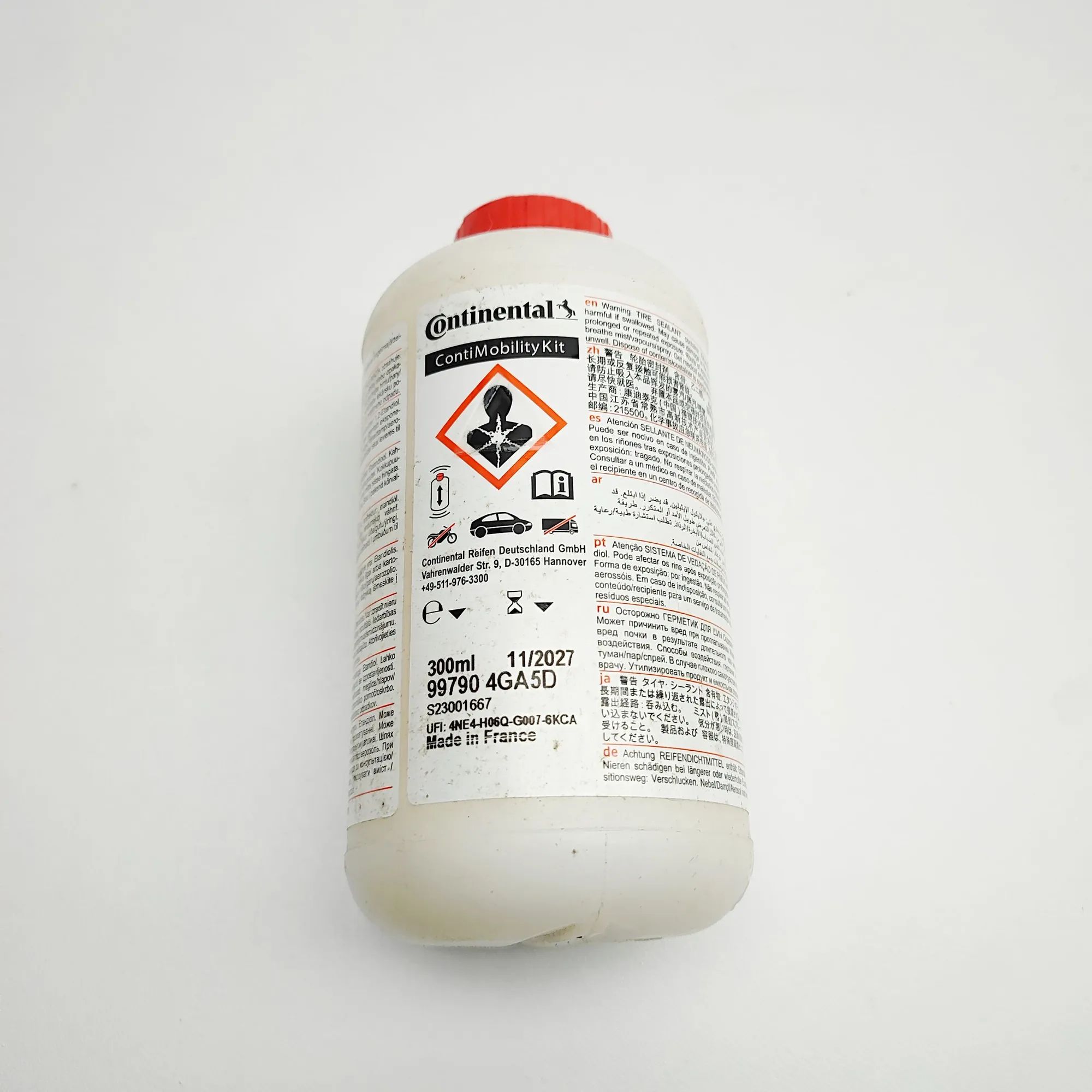 Nissan Leaf Tyre repair sealant Tyre repair sealant — NISSAN LEAF (ZE1) (2017-....