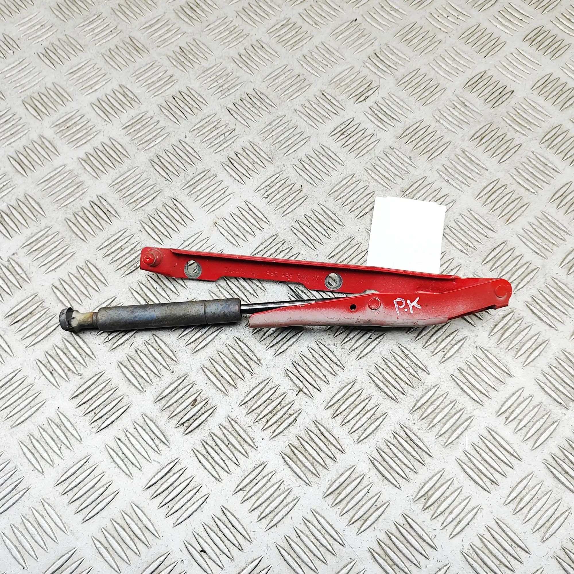 Porsche Boxster (986) Bonnet hinge — front left